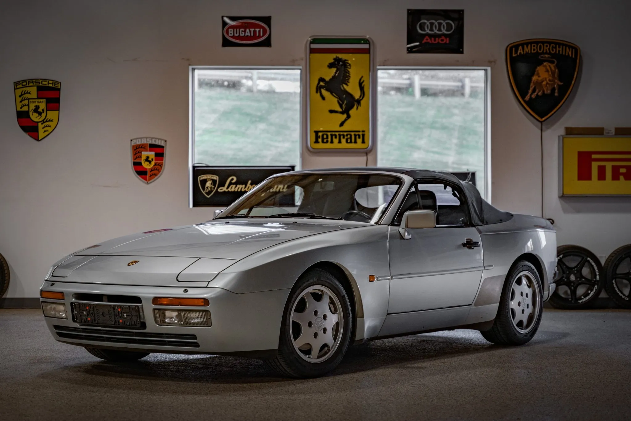 1991 Porsche 944 Turbo Cabriolet in Geyser Grey Metallic