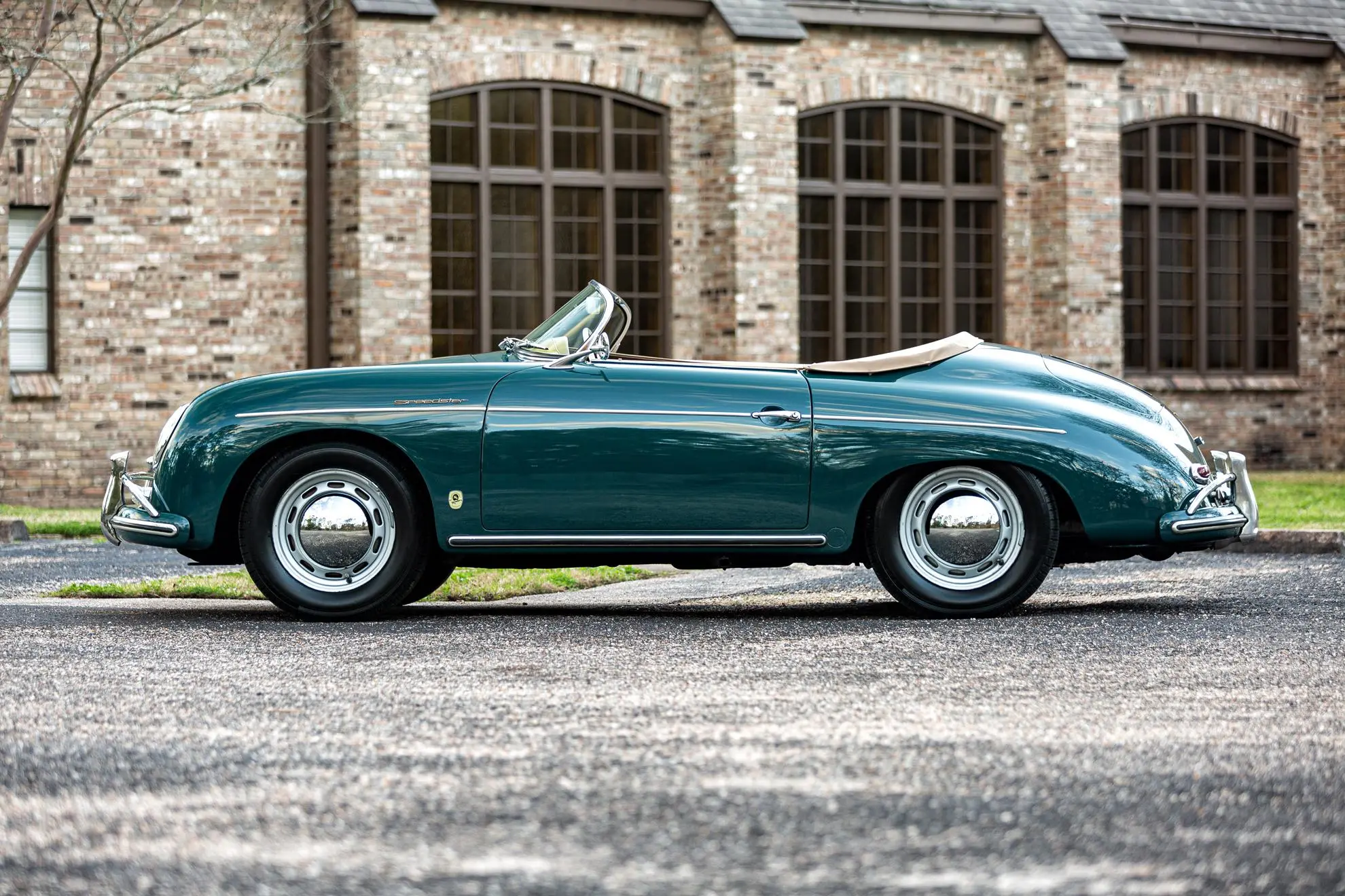 1958 Porsche 356A Speedster in Fjord Green