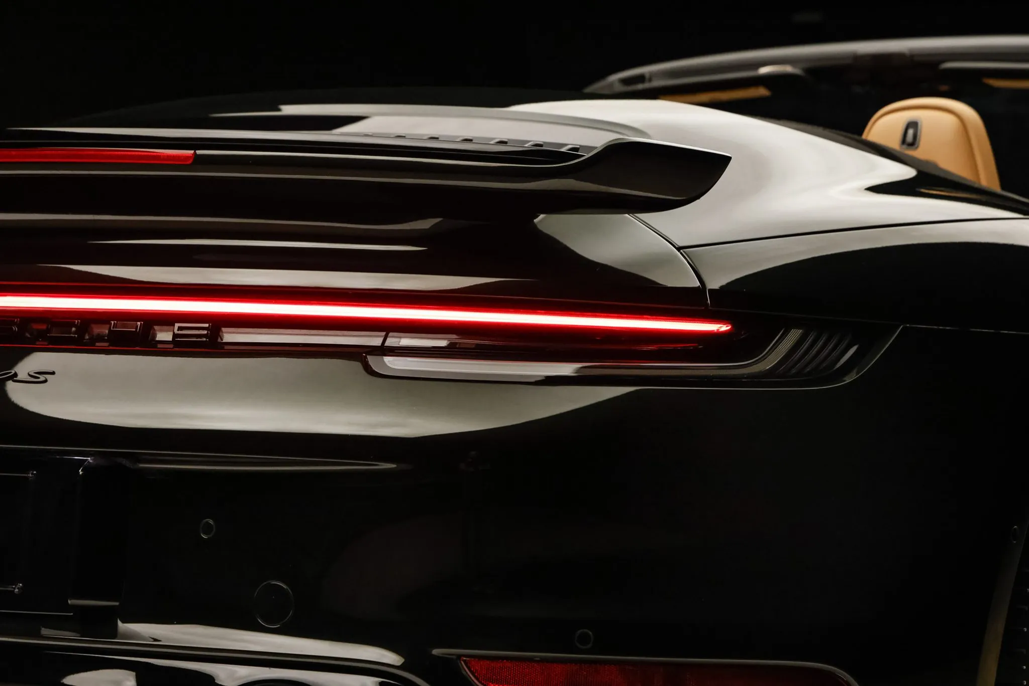 2023 Porsche 911 Turbo S Cabriolet in Dark Olive Metallic