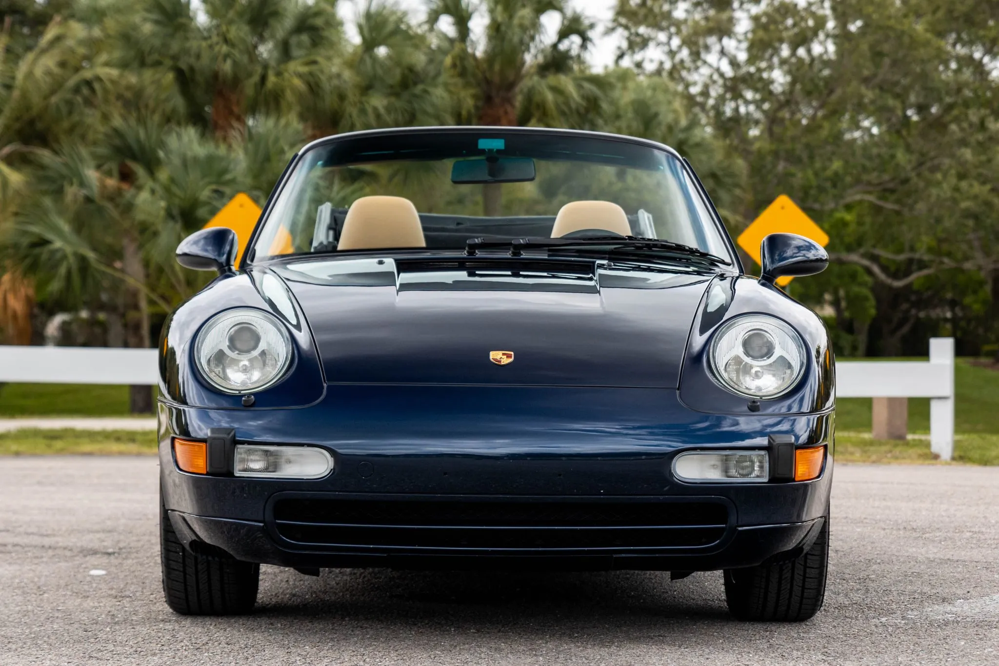 1995 Porsche 911 Carrera Cabriolet in Midnight Blue Pearl