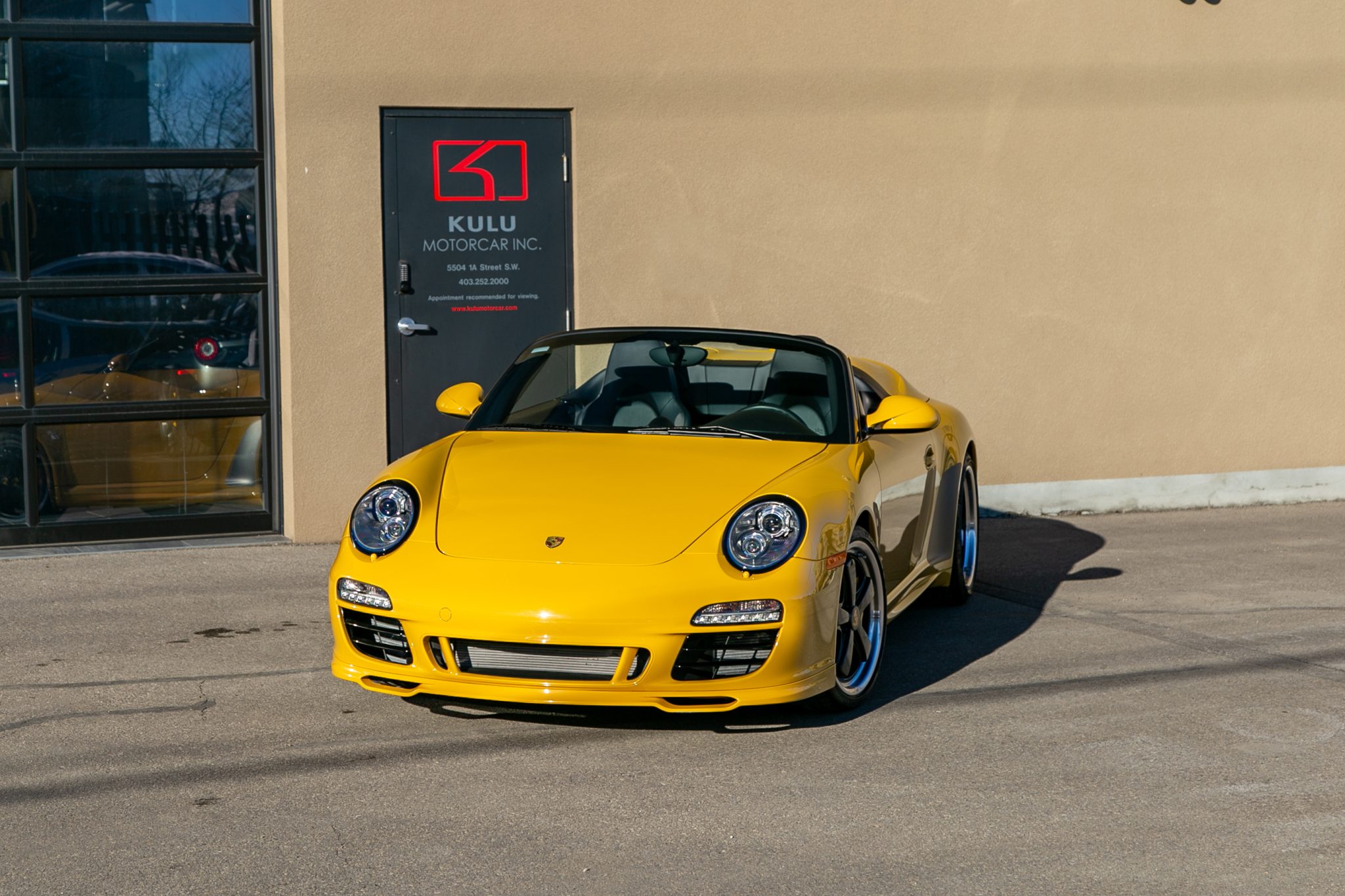 2011 Porsche 911 Speedster In Speed Yellow