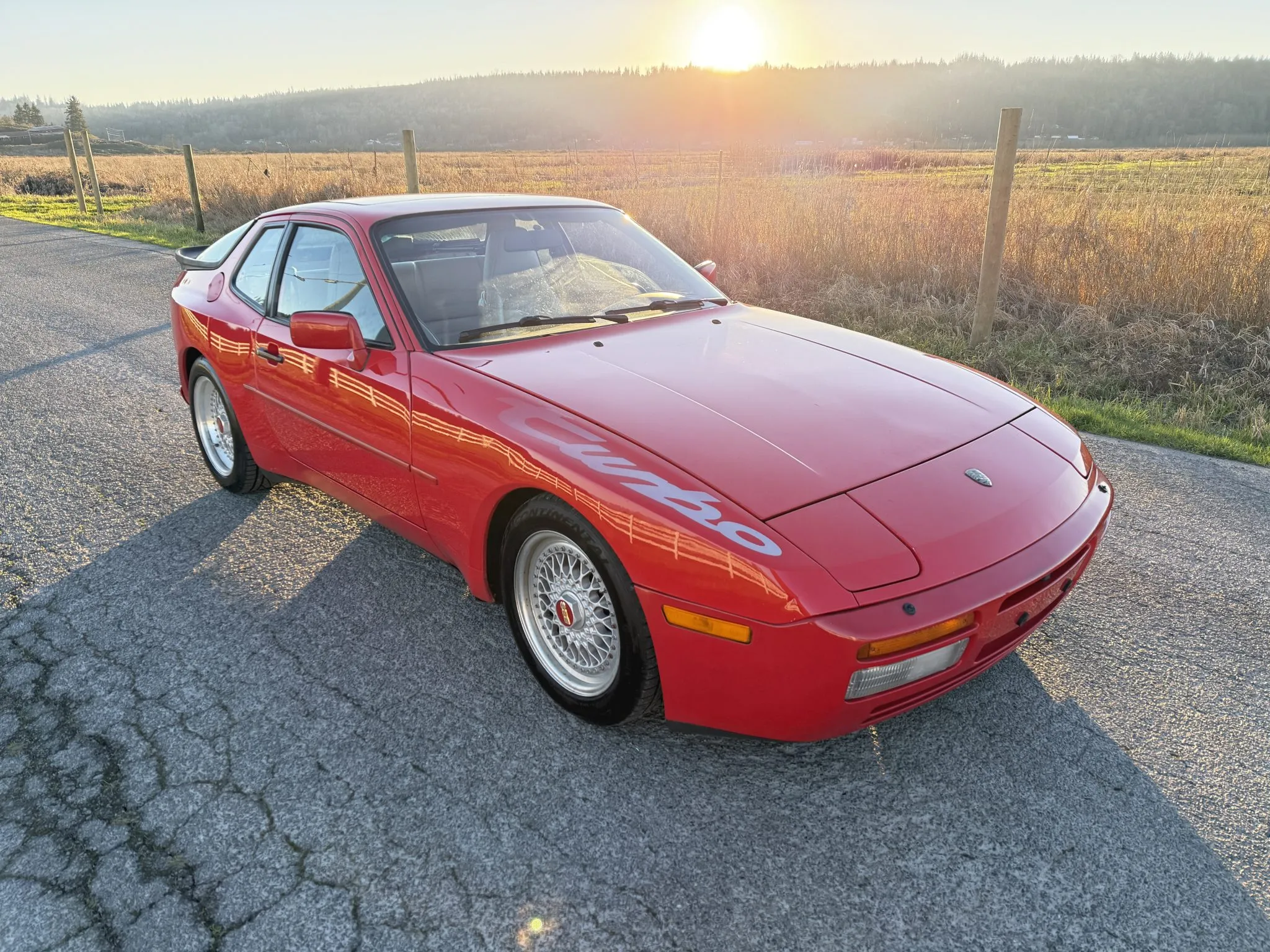 1986 Porsche 944 Turbo in Guards Red