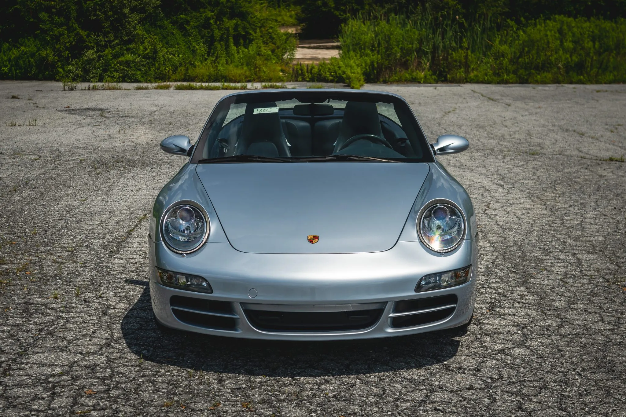 2005 Porsche 911 Carrera Cabriolet in Polar Silver Metallic