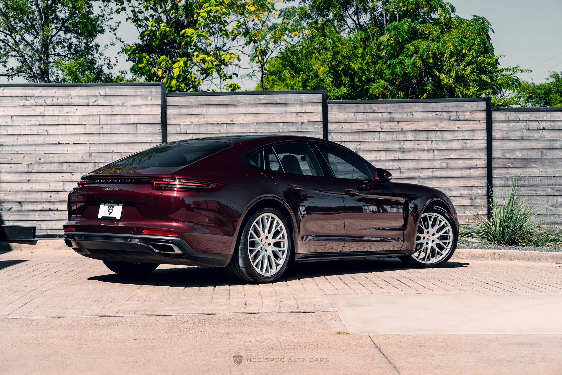 2019 Porsche Panamera in Burgundy Red Metallic 