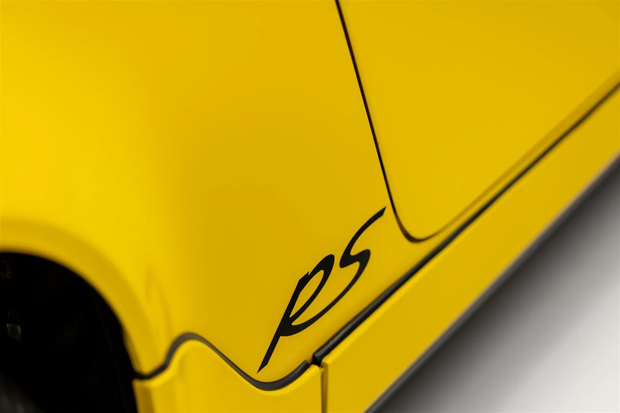 1993 Porsche 911 RS America in Ferrari Yellow