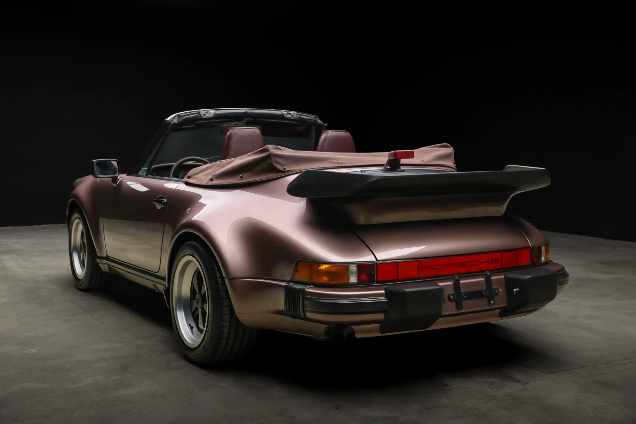 1987 Porsche 911 Carrera Cabriolet M491 in Cassis Red Metallic