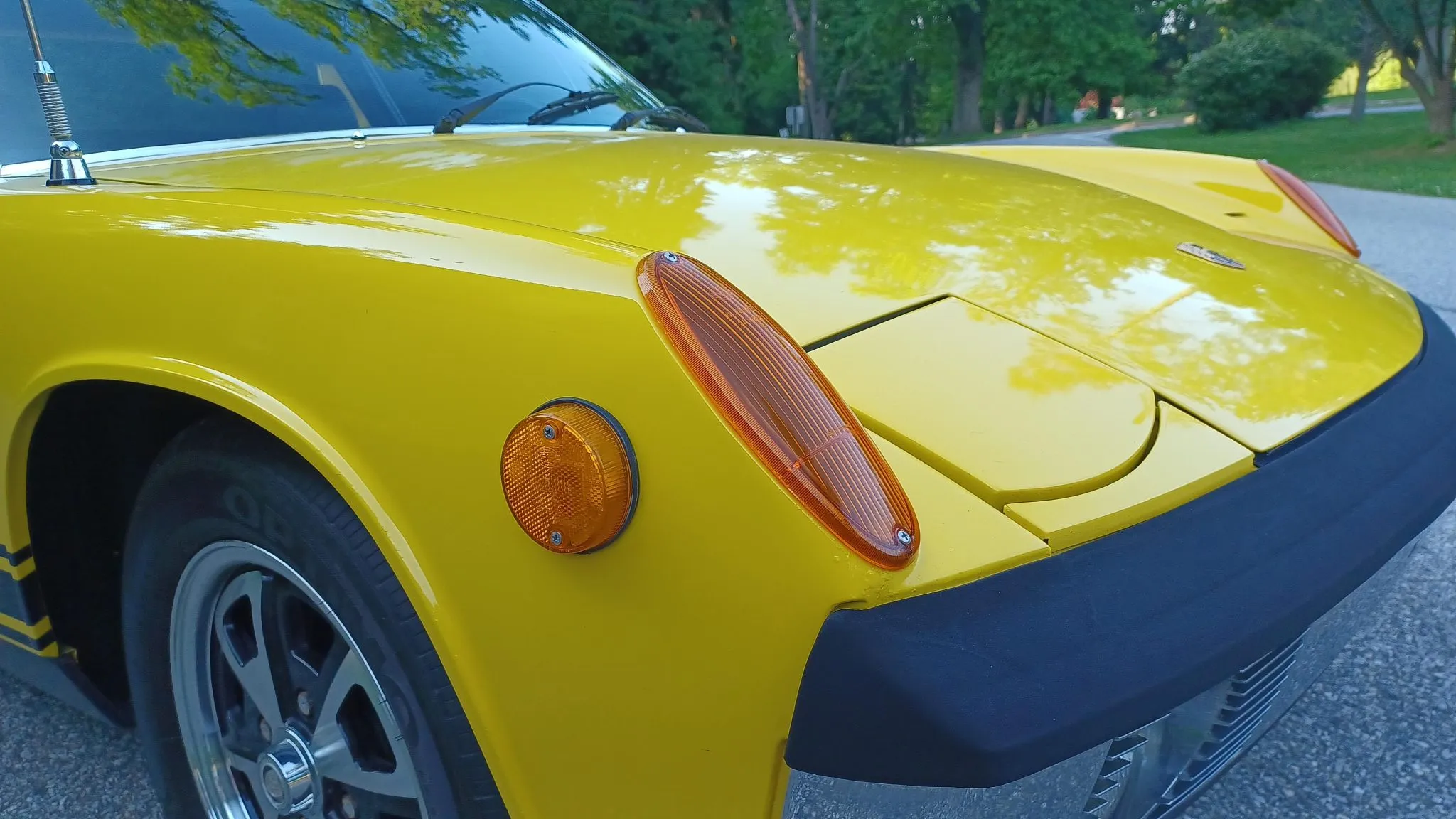 1971 Porsche 914 in Lemon Yellow
