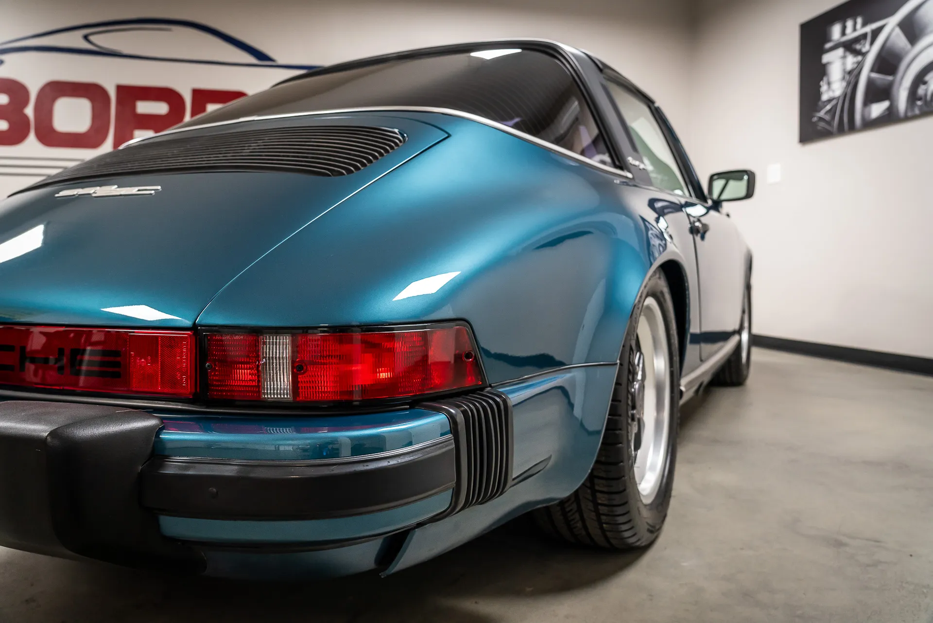 1979 Porsche 911SC Targa in Petrol Blue Metallic