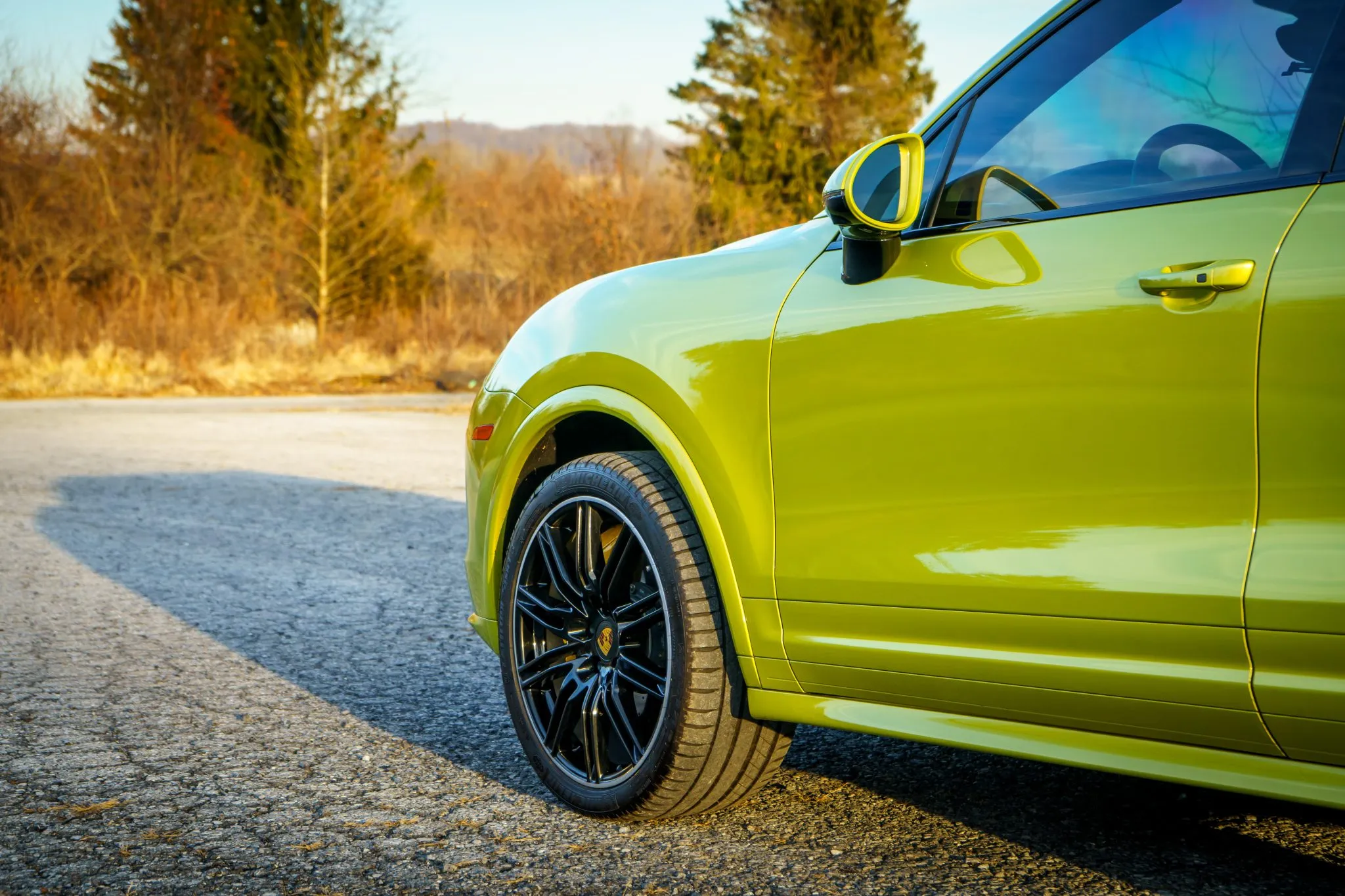 2016 Porsche Cayenne Turbo S in Peridot Metallic