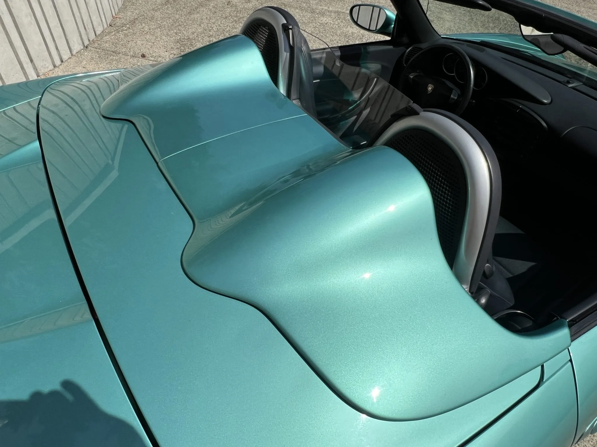 1999 Porsche Boxster in Ocean Jade Metallic