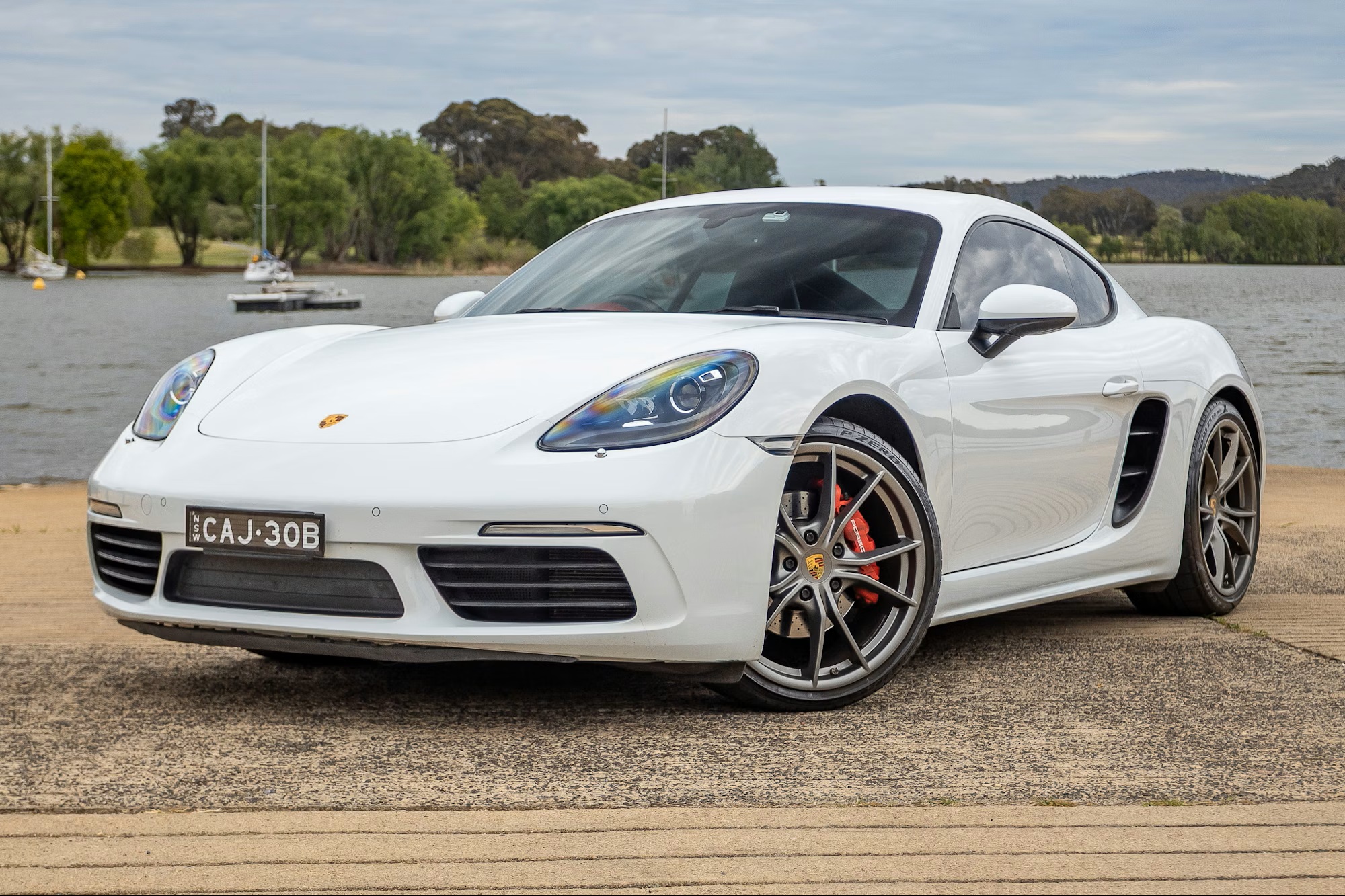 2016 Porsche 718 Cayman S  in White