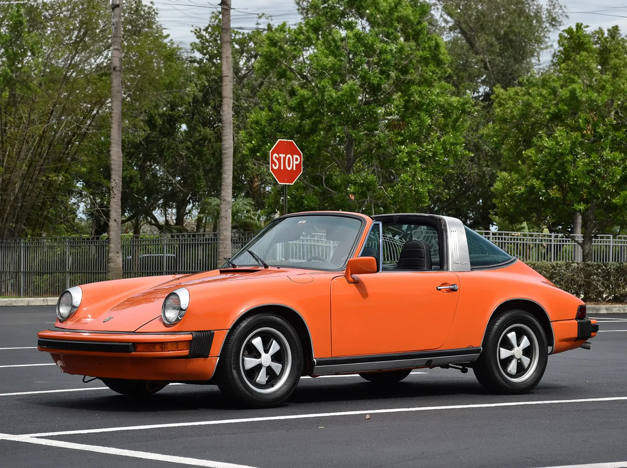 1977 Porsche 911S Targa in Continental Orange
