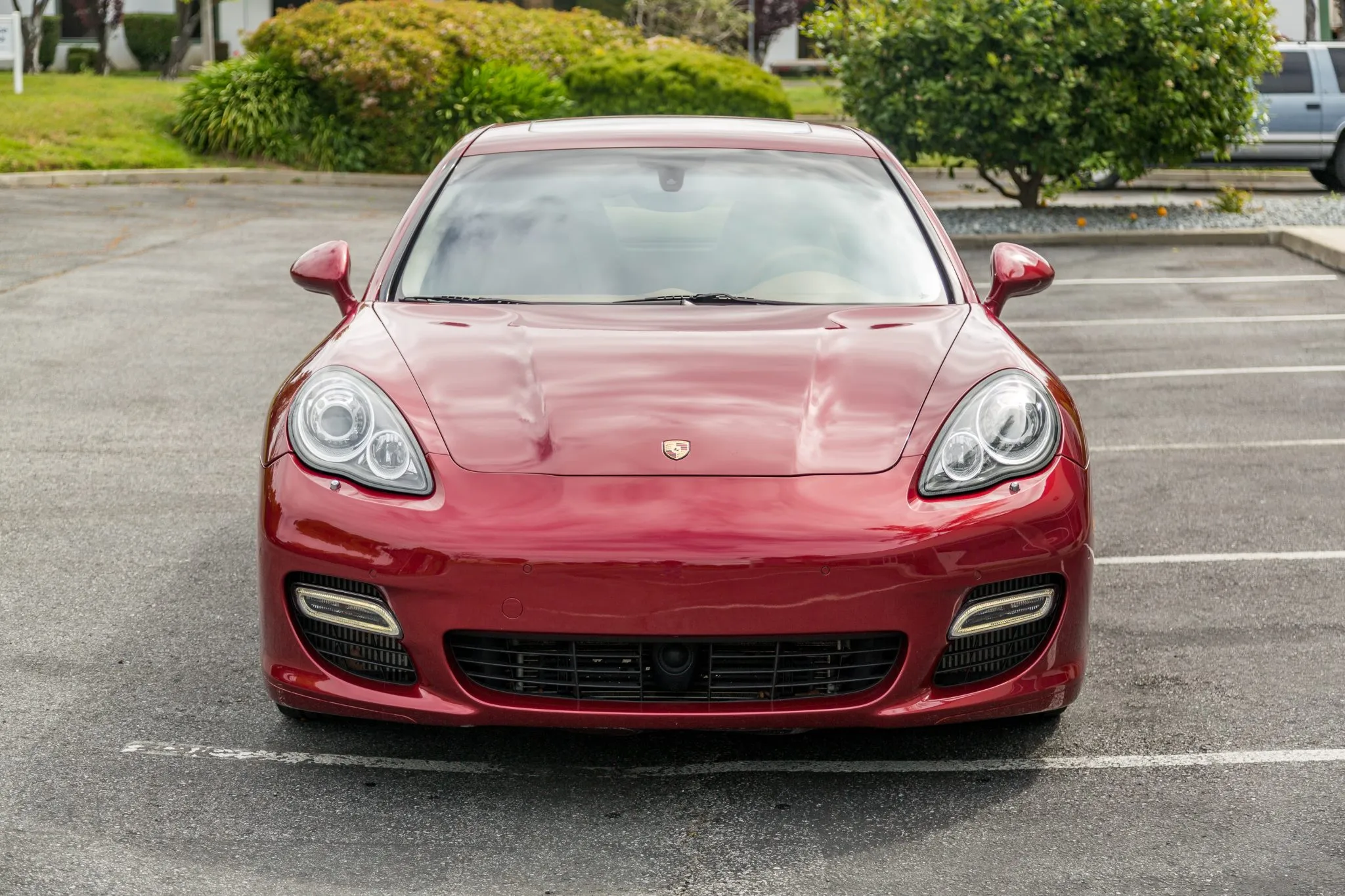 2011 Porsche Panamera Turbo in Ruby Red Metallic