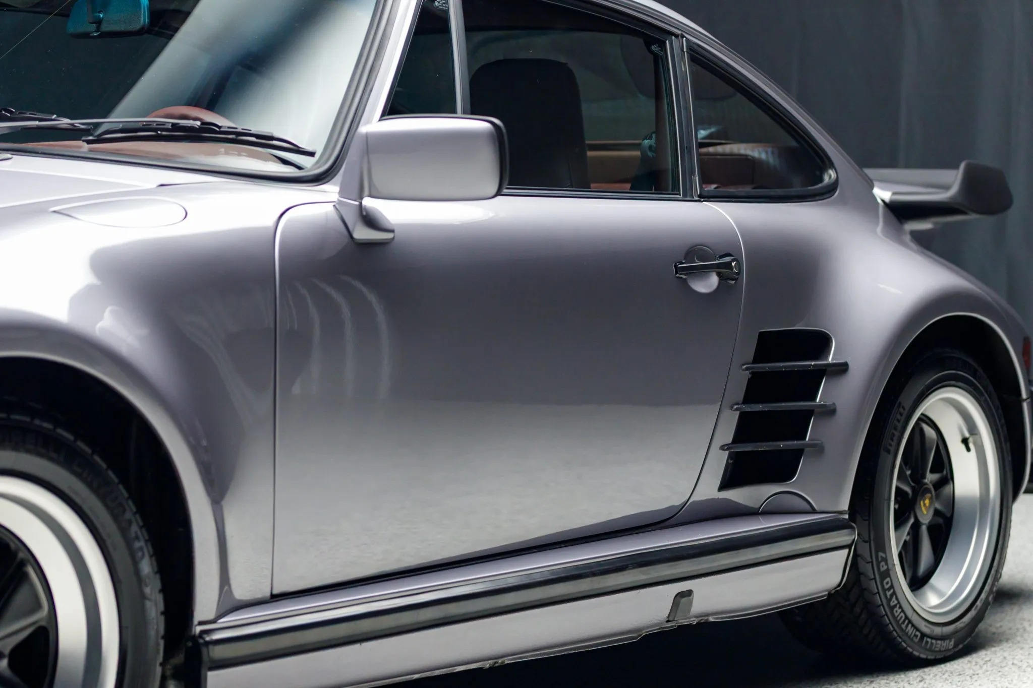 1987 Porsche 911 Turbo Slant Nose Coupe in Diamond Blue Metallic
