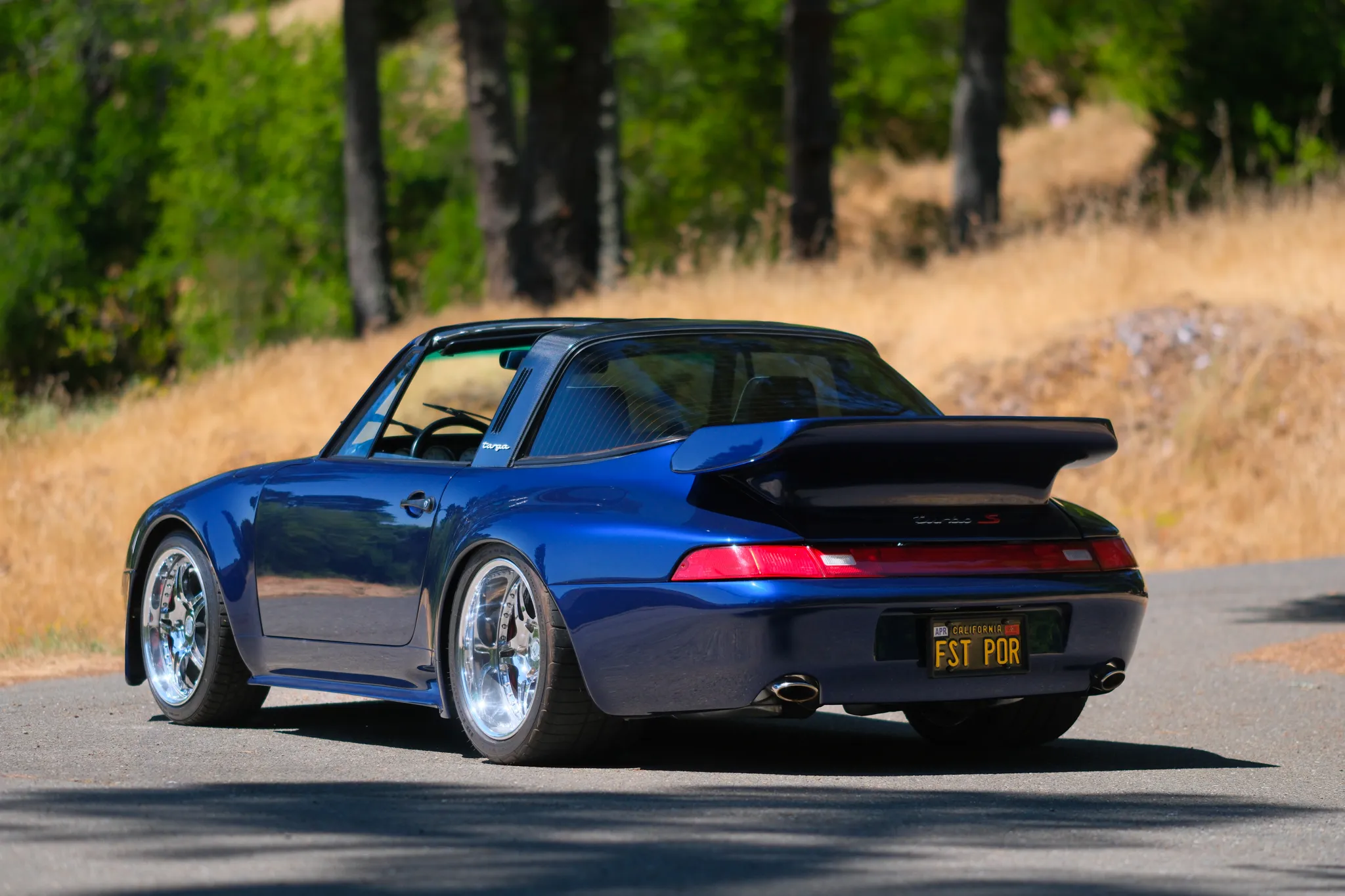 1976 Porsche 911S Targa in Midnight Blue Pearl