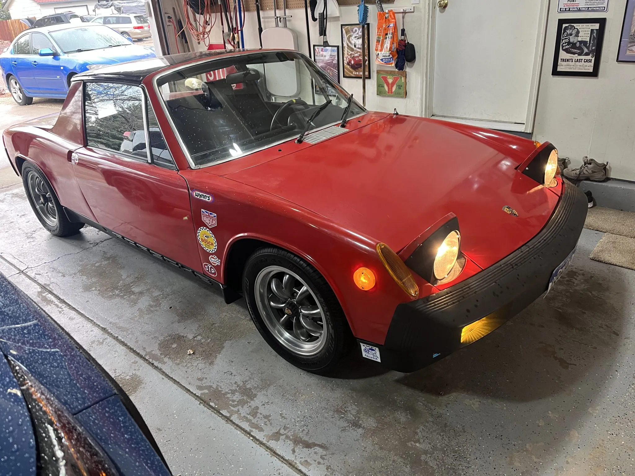 1975 Porsche 914 2.0 in Scarlet Red