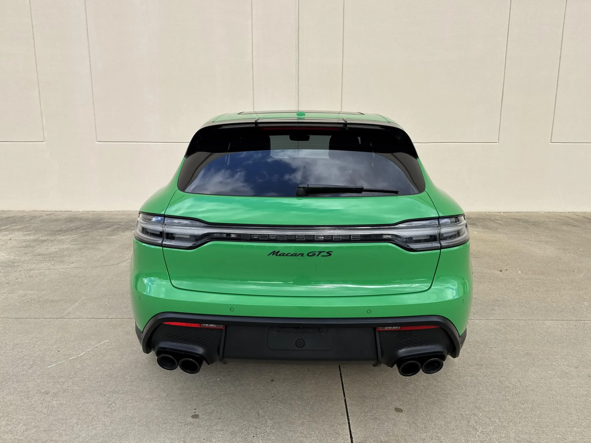 2022 Porsche Macan GTS in Python Green