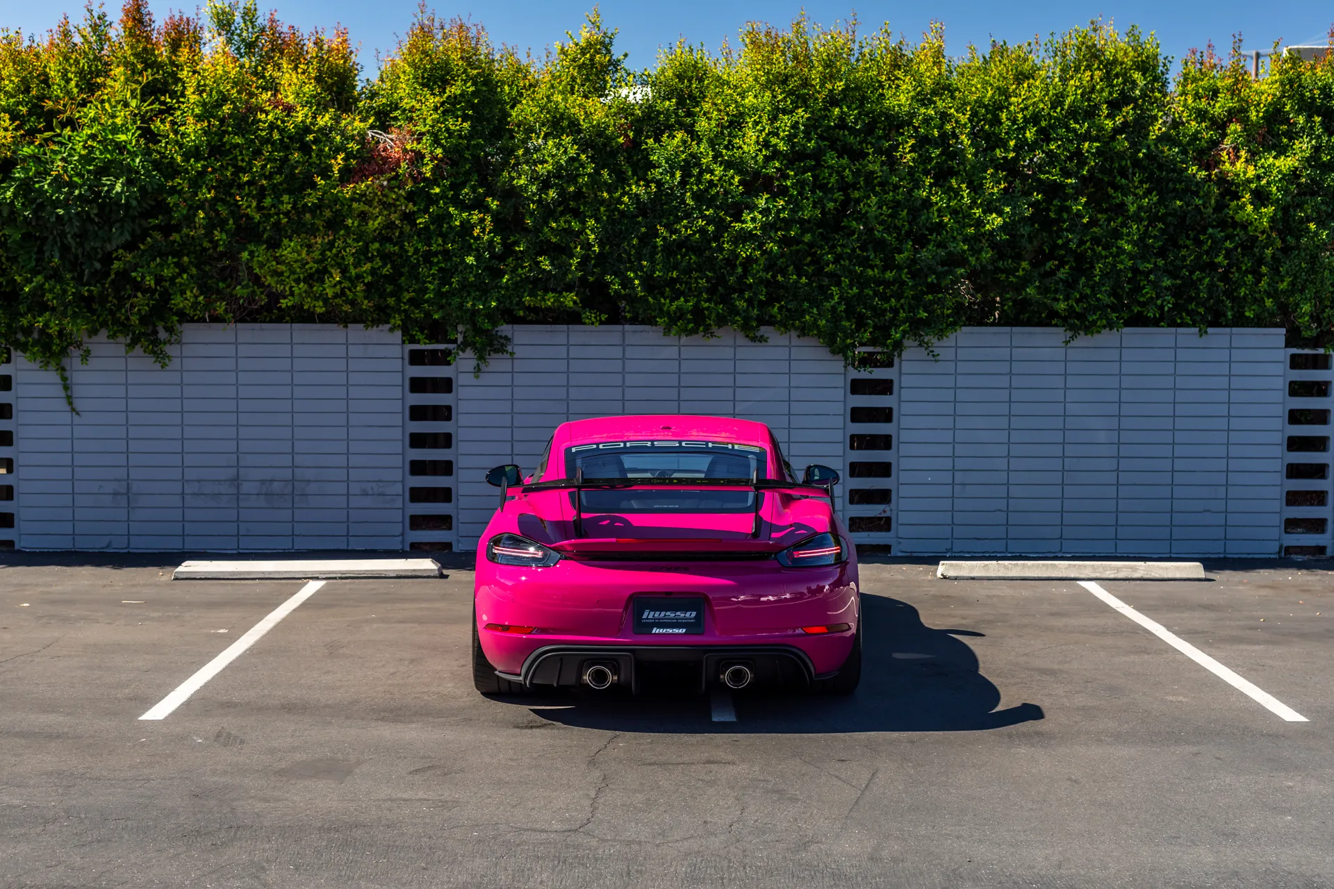 2023 Porsche 718 Cayman GT4 RS Weissach Coupe in Ruby Star