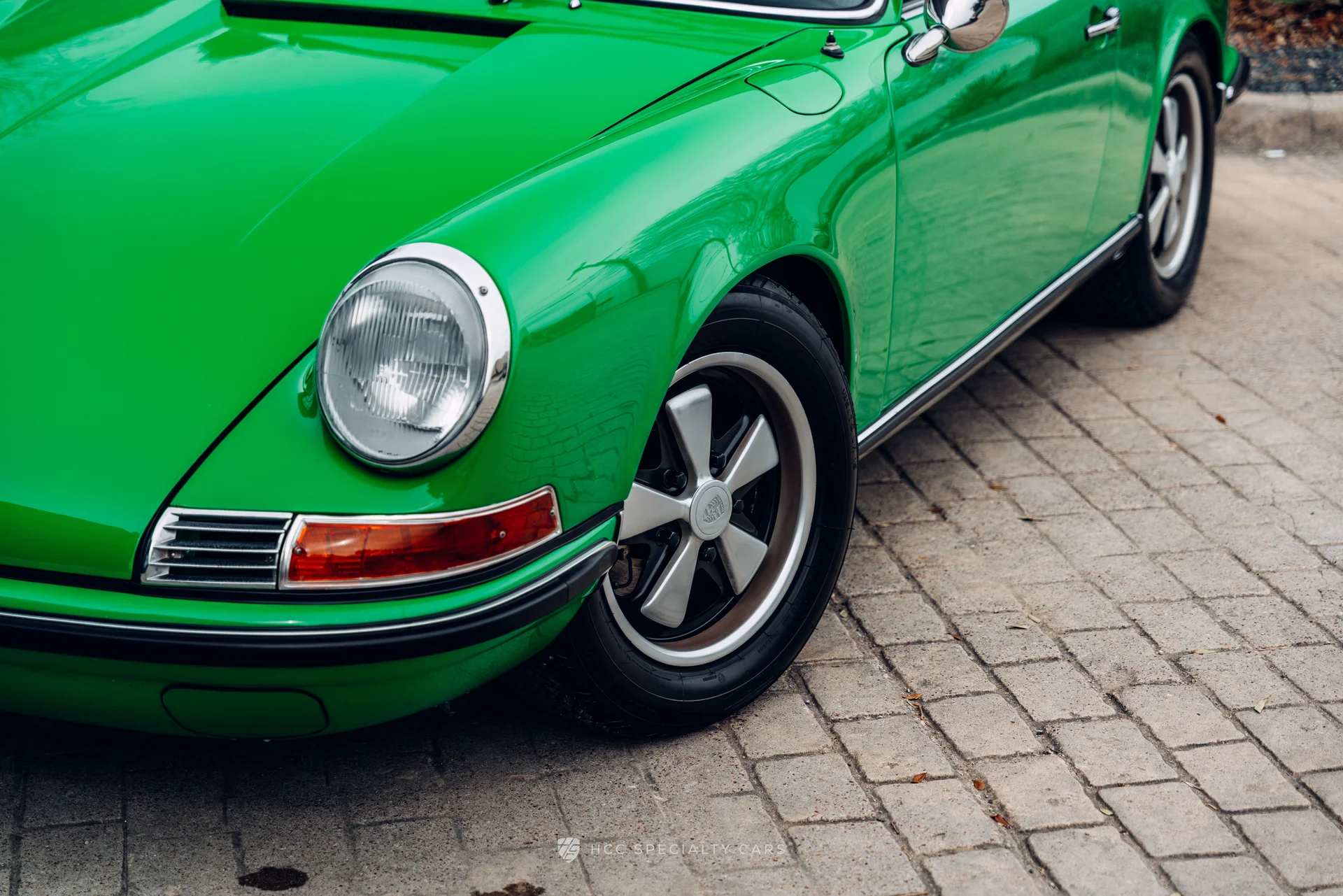 1970 Porsche 911E in Conda Green