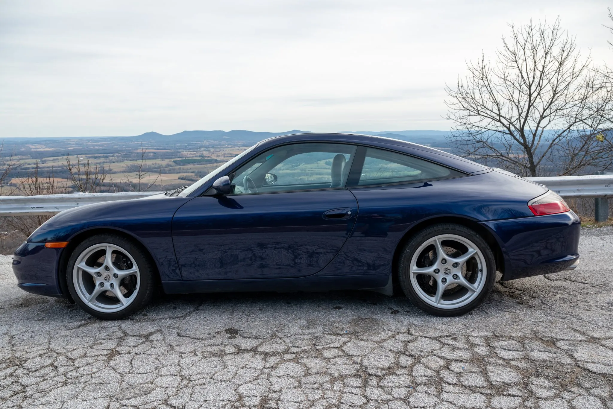 2003 Porsche 911 Carrera Targa in Lapis Blue Metallic