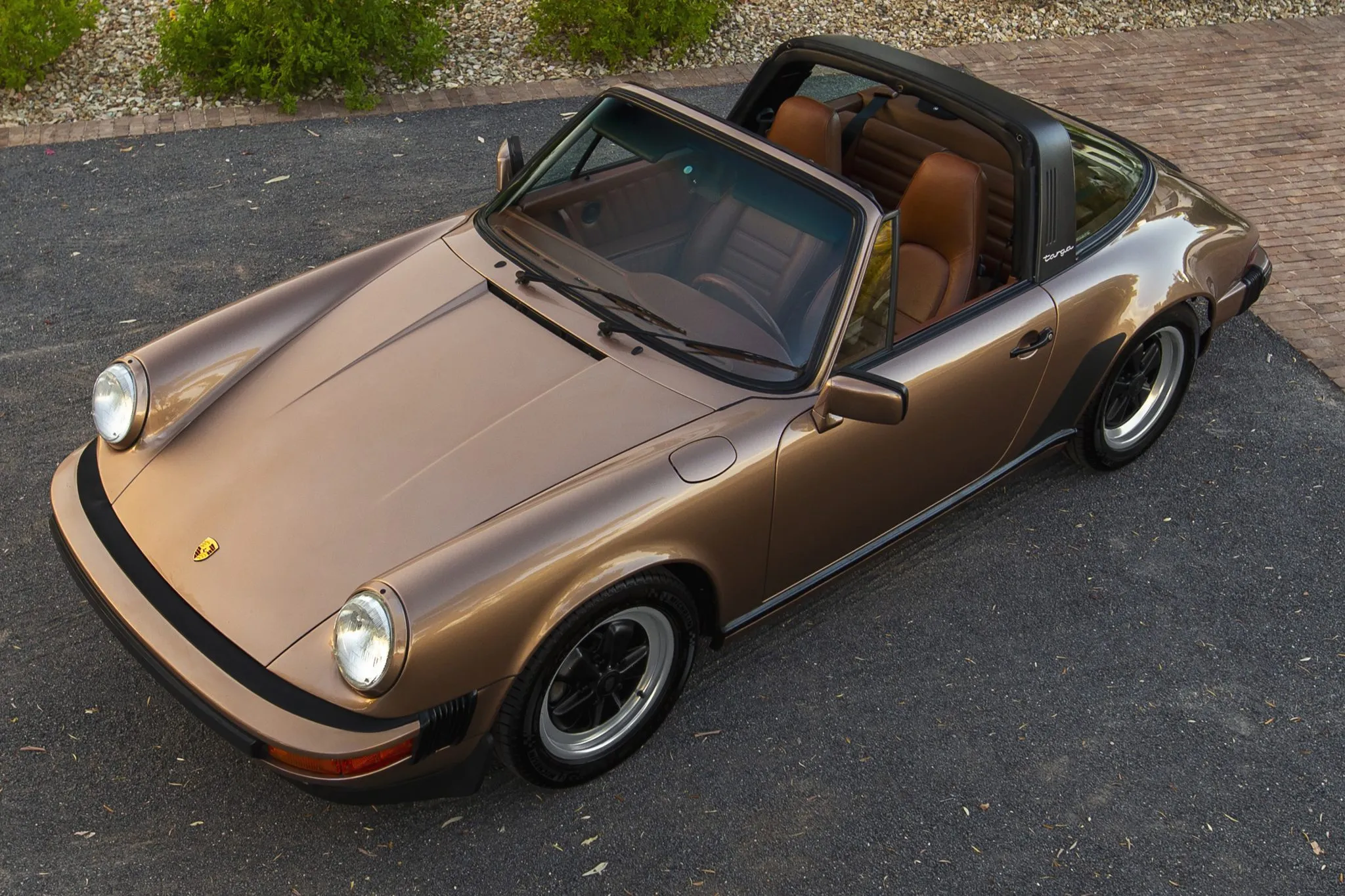 1988 Porsche 911 Carrera Targa in Nougat Brown Metallic