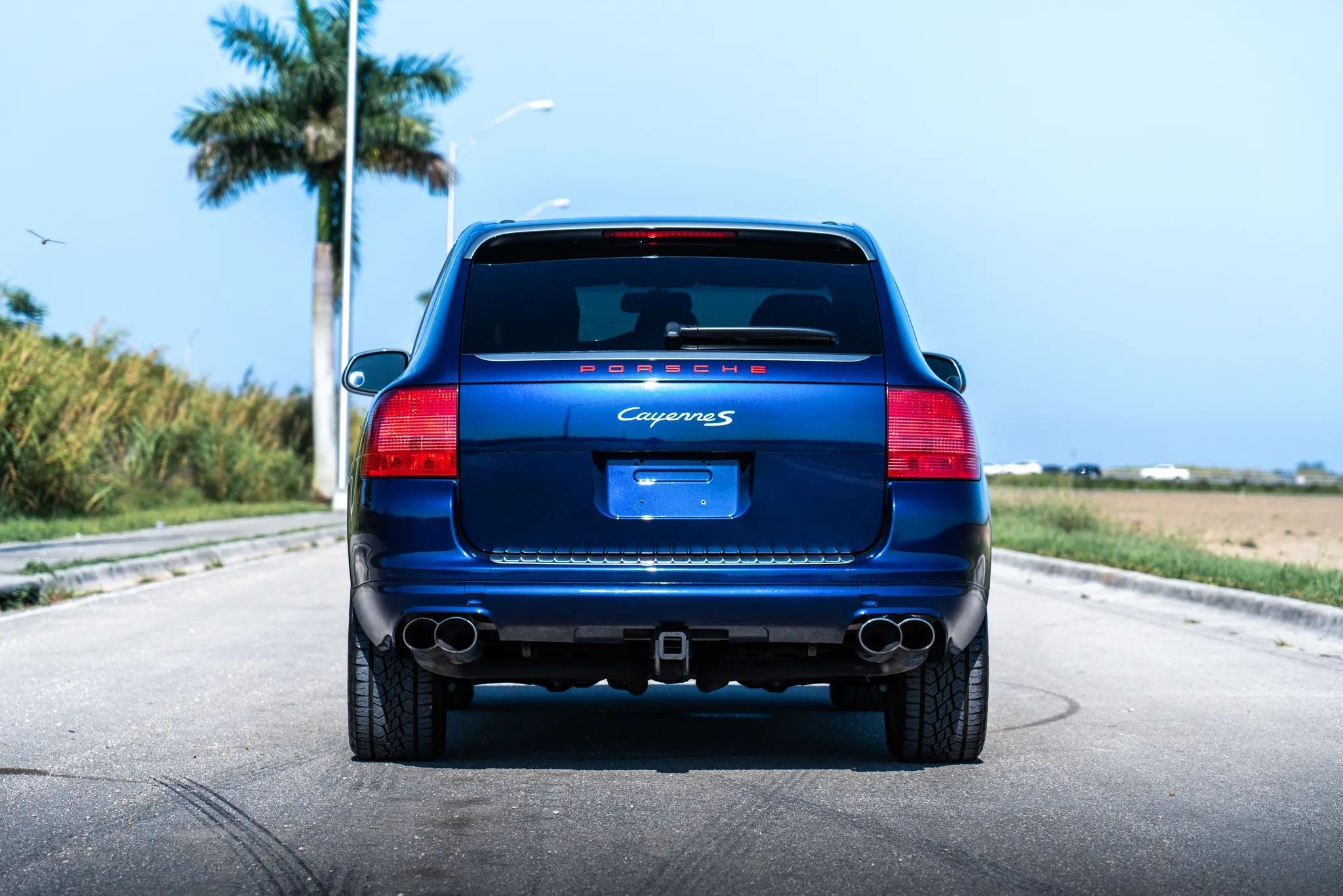 2006 Porsche Cayenne S Titanium Edition in Marine Blue Metallic
