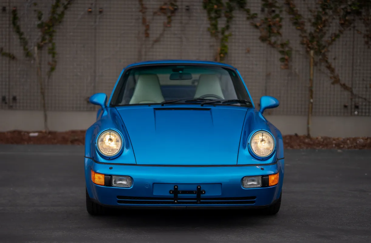 1992 Porsche 911 Turbo in Tahoe Blue Metallic