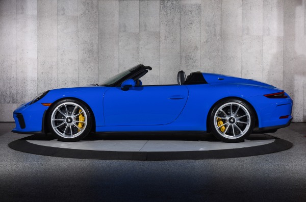 2019 Porsche 911 Speedster in Voodoo Blue