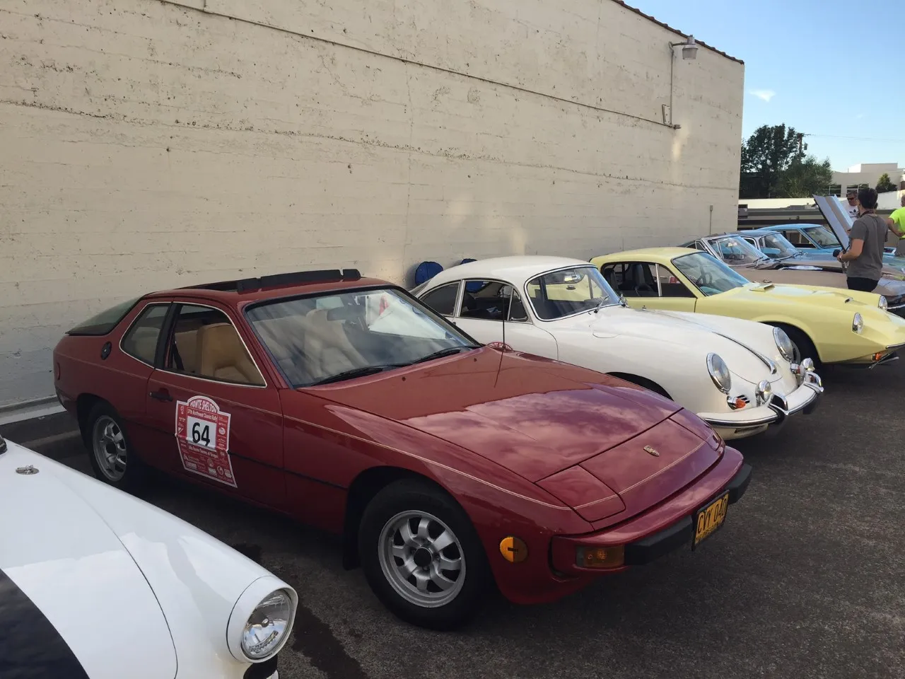 1978 Porsche 924 in Mars Red
