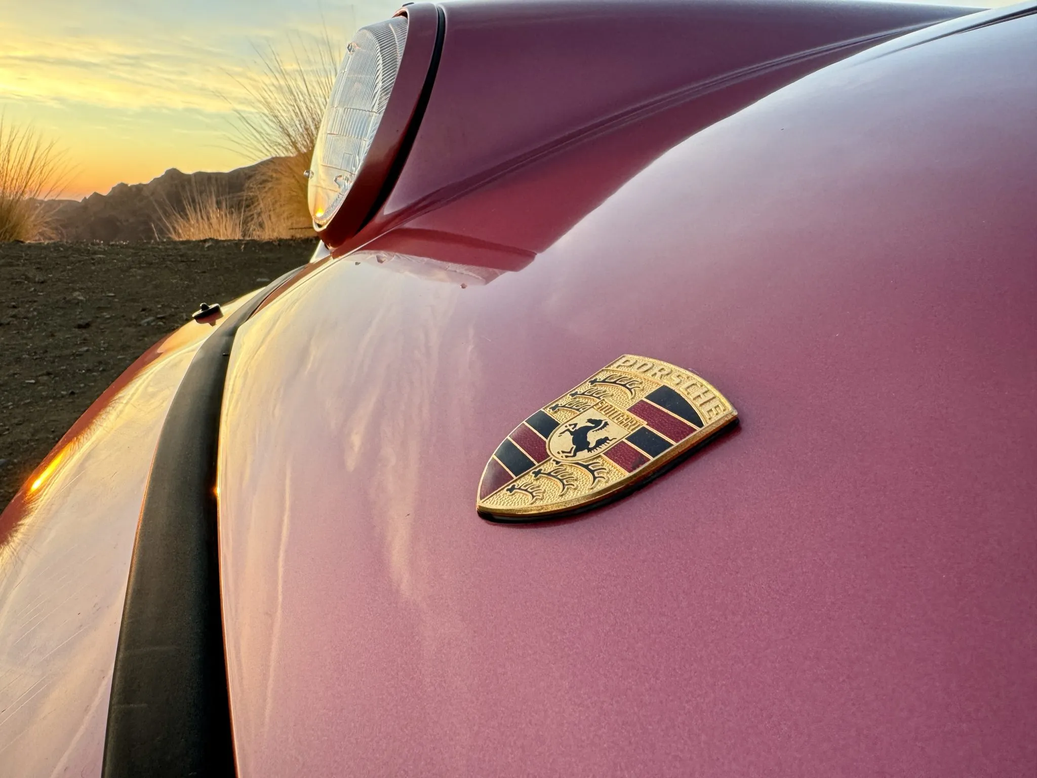 1993 Porsche 911 America Roadster in Raspberry Red Metallic