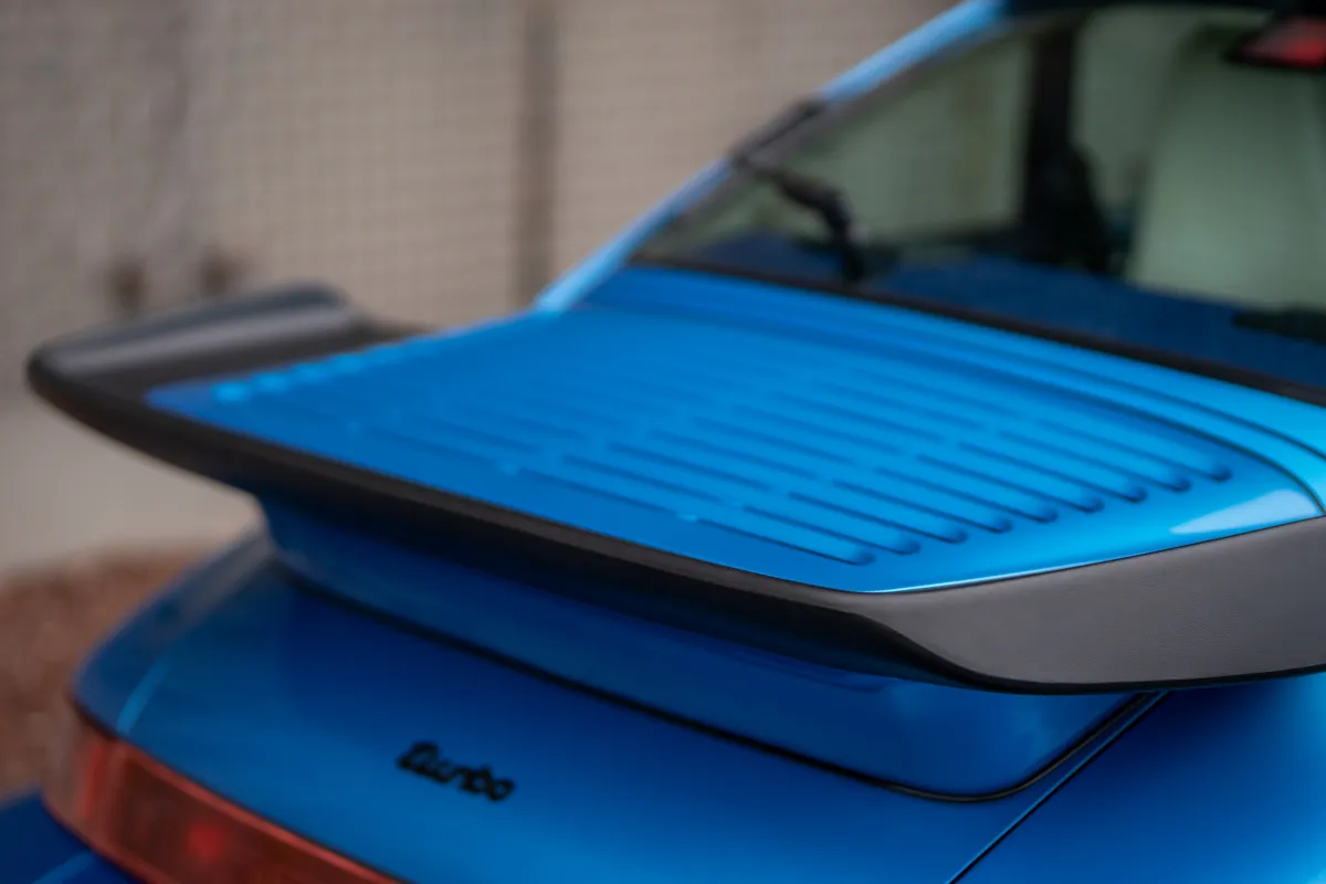 1992 Porsche 911 Turbo in Tahoe Blue Metallic