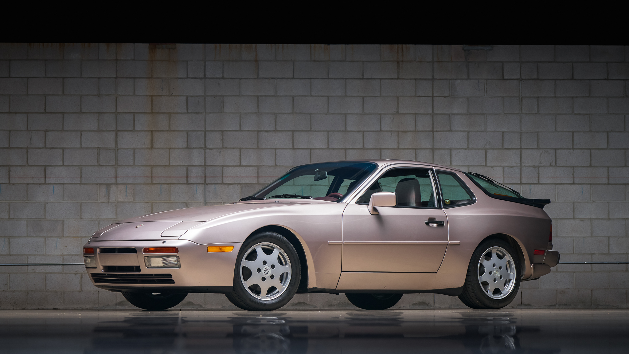 1988 Porsche 944 Turbo S In Silver Rose