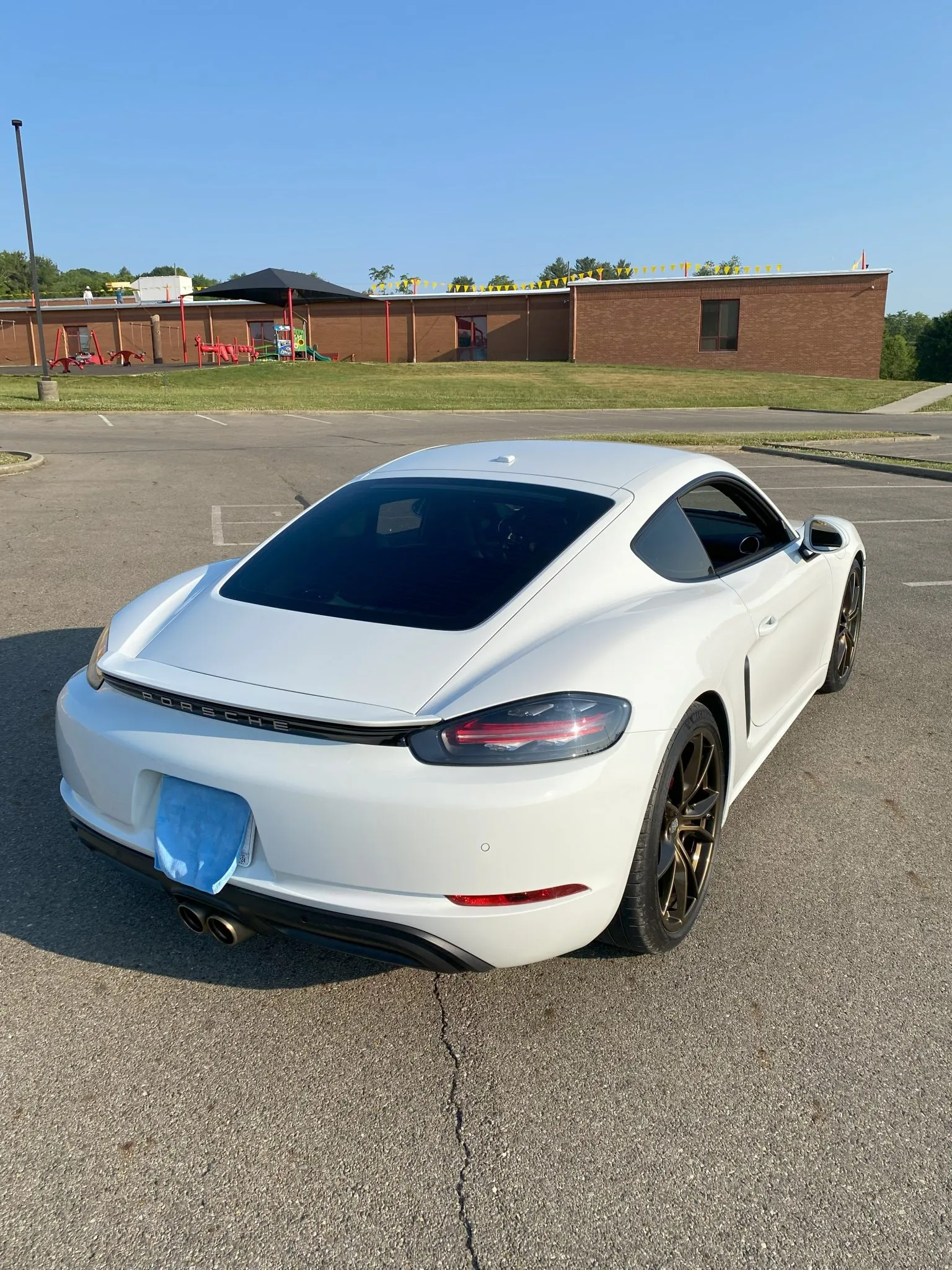 2018 Porsche 718 Cayman S in Pure White