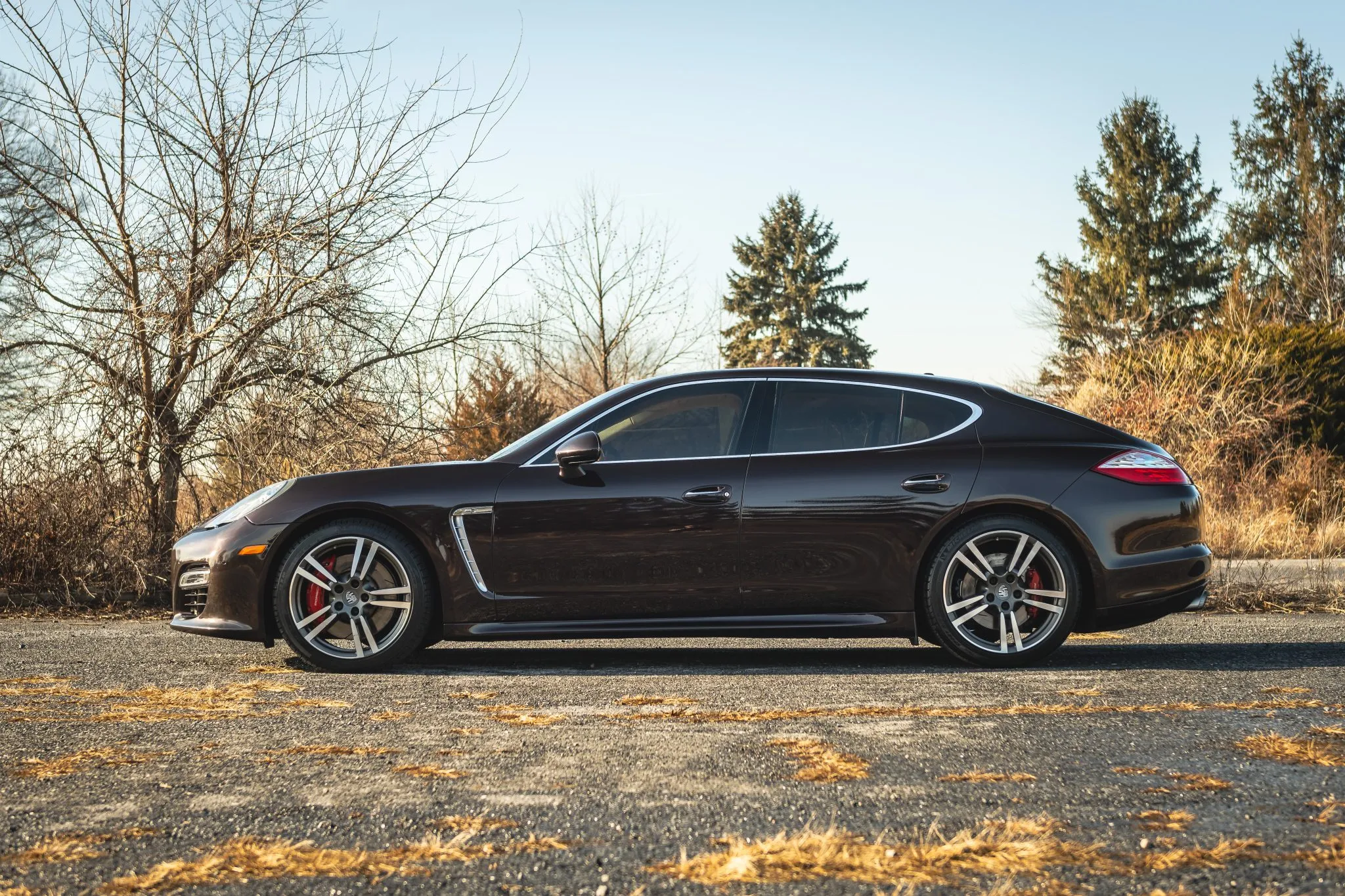 2011 Porsche Panamera Turbo in Mahogany Metallic