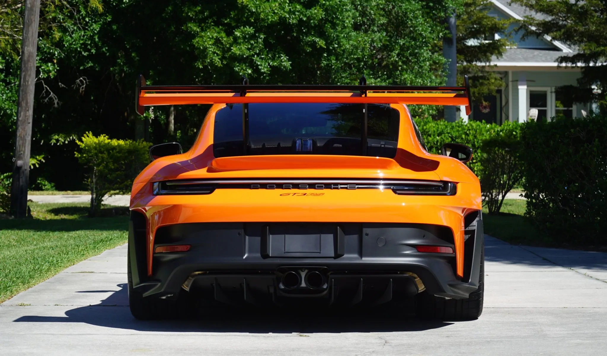 2024 Porsche 911 GT3 RS Weissach in Gulf Orange