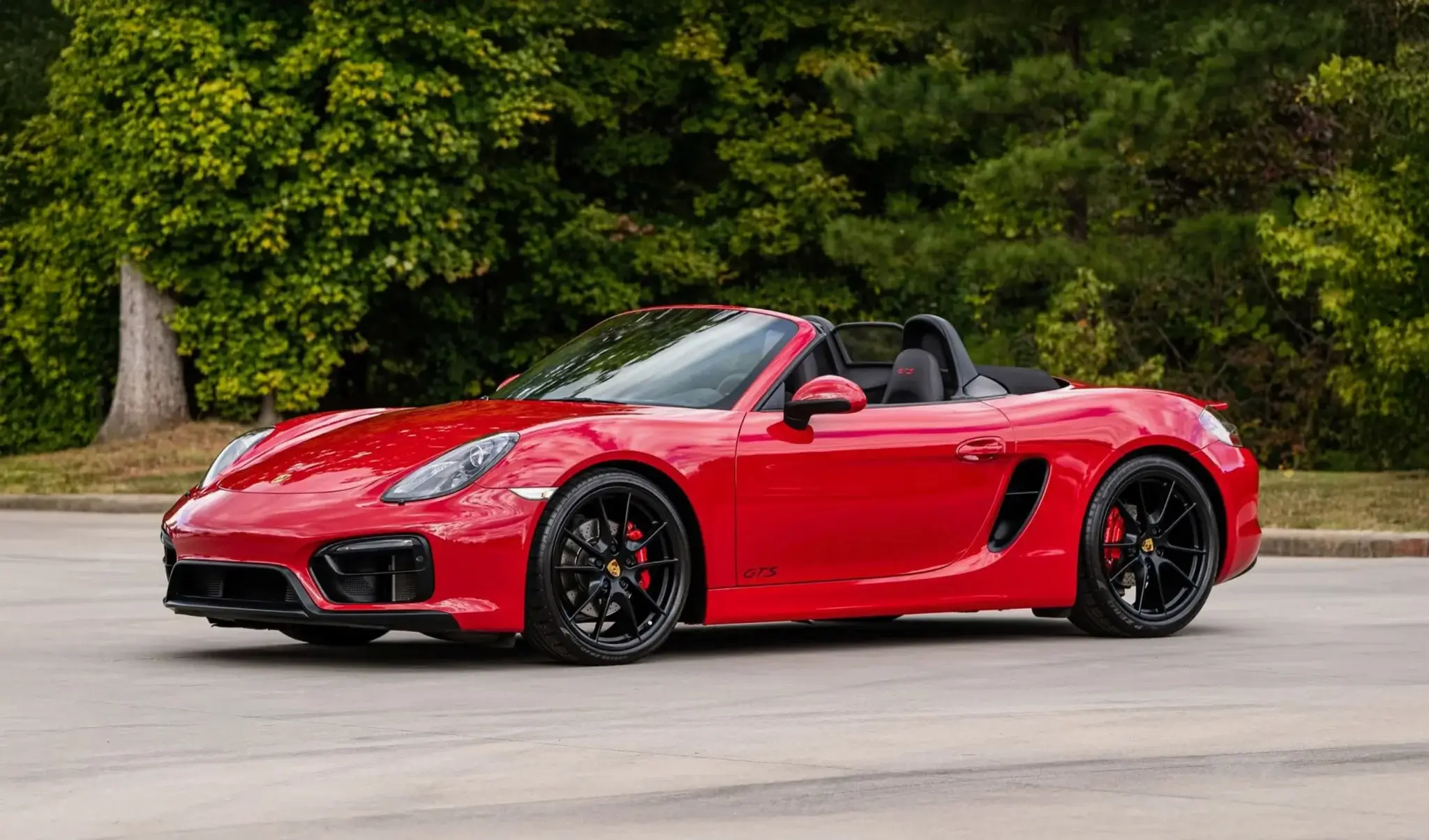 2016 Porsche Boxster GTS in Carmine Red