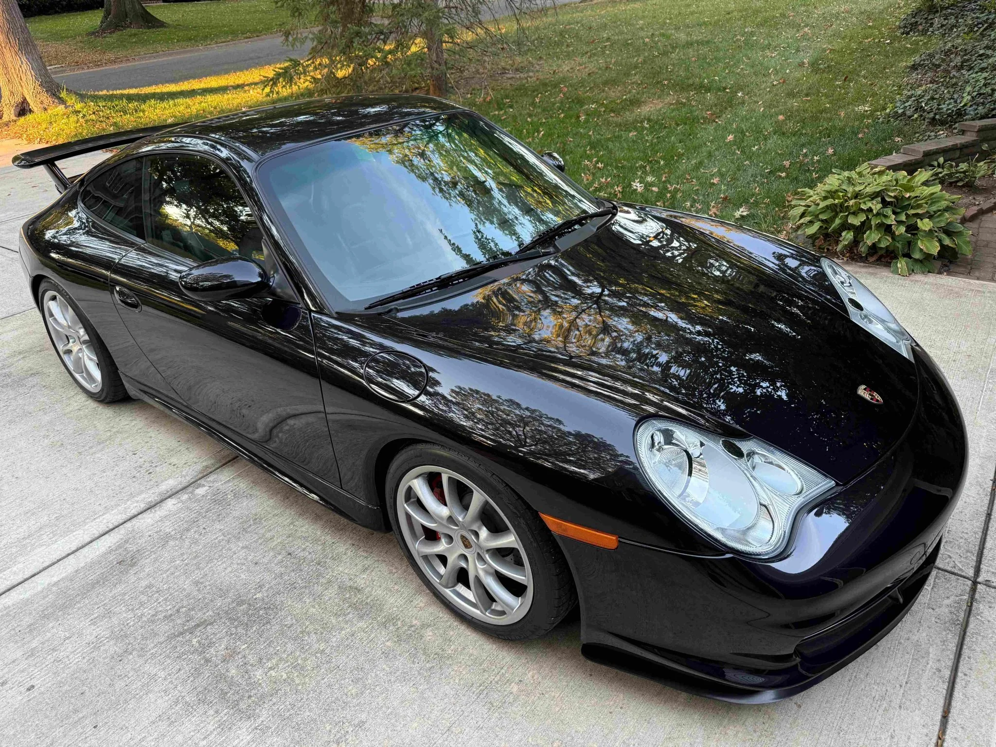2004 Porsche 911 GT3 in Basalt Black Metallic