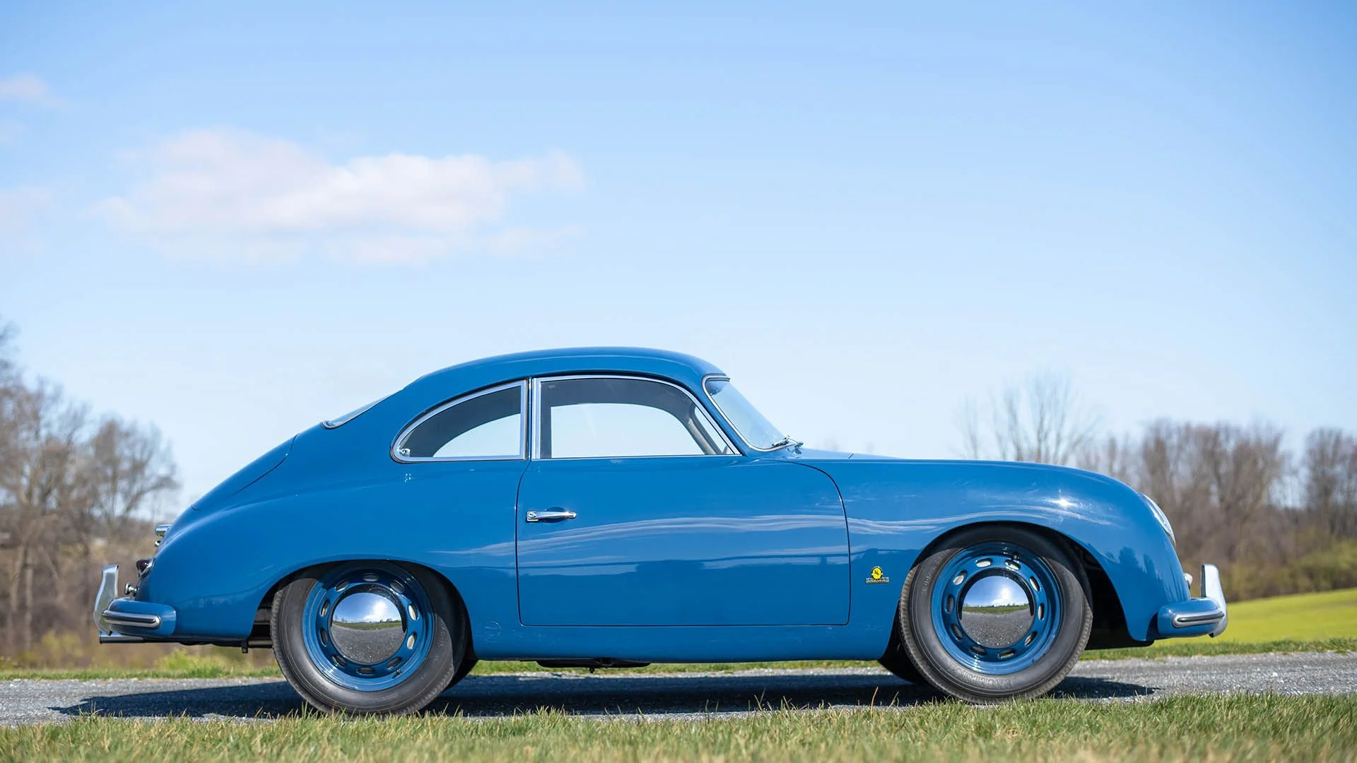 1953 Porsche 356 "Pre-A" 1500 Coupe in Azure Blue