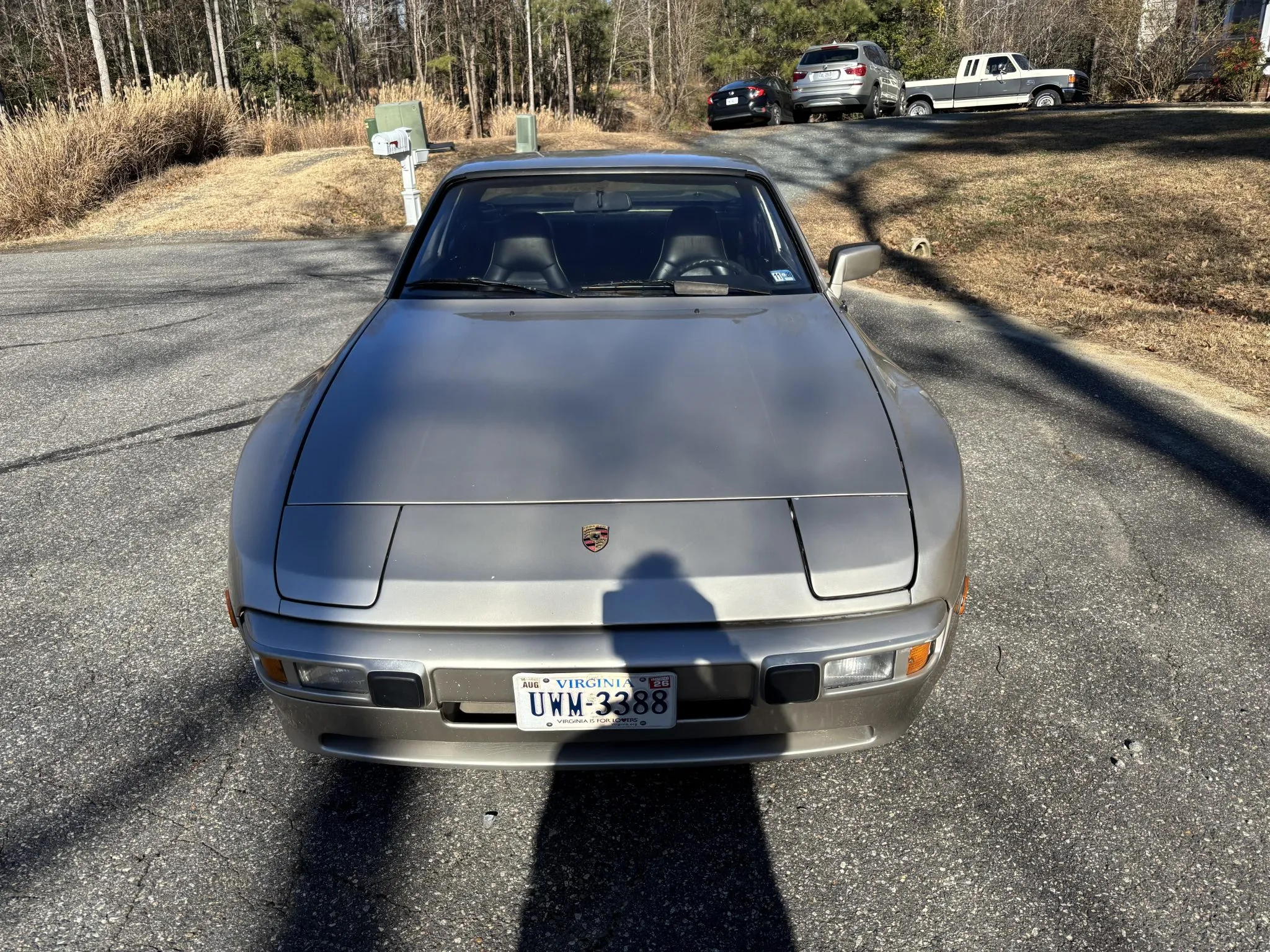 Euro 1984 Porsche 944 In Zermatt Silver Metallic