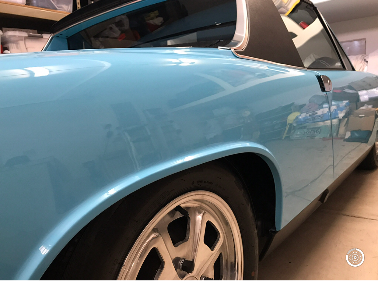 1974 Porsche 914 in Olympic Blue