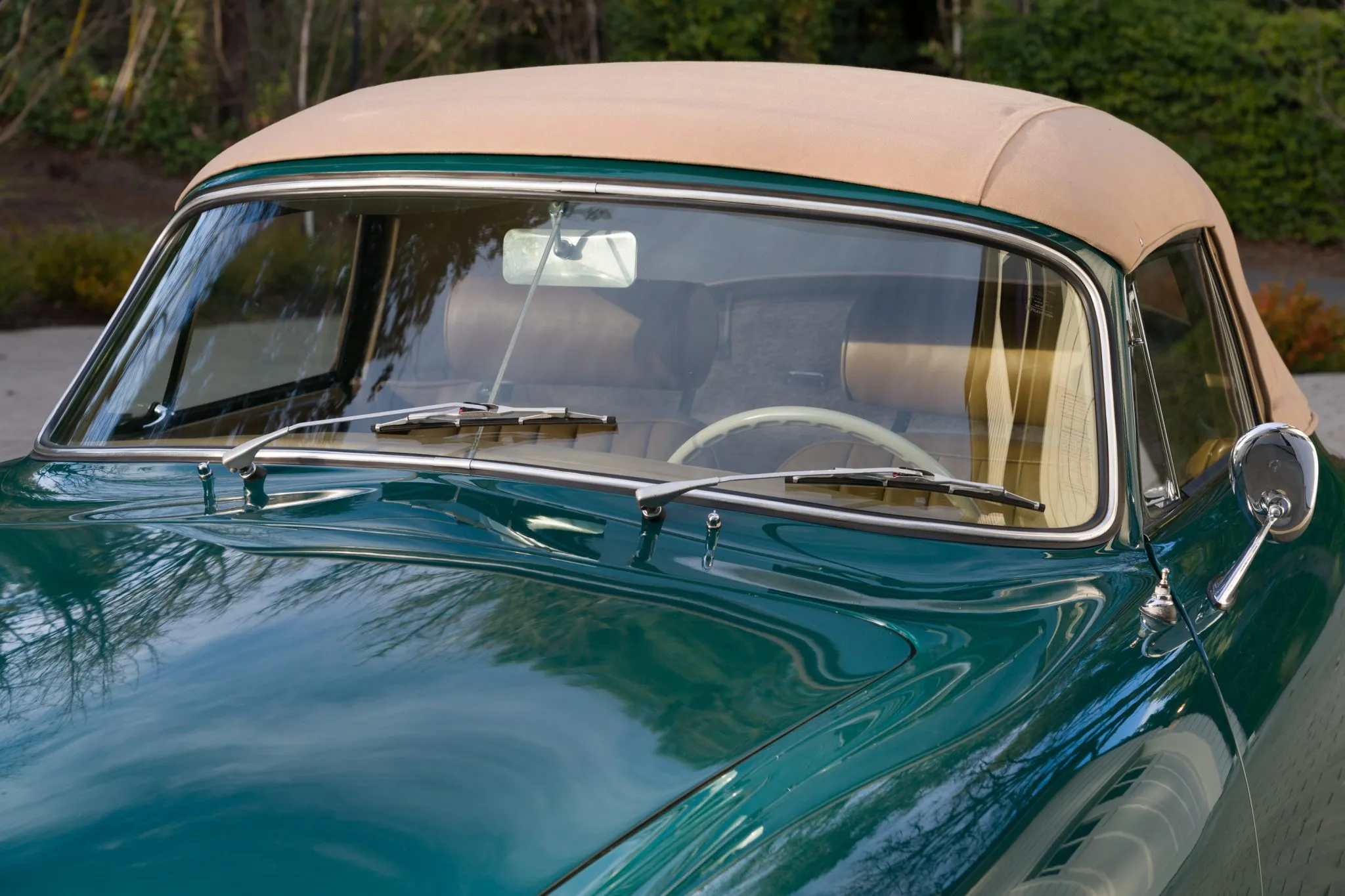 1959 Porsche 356A Cabriolet in Fjord Green