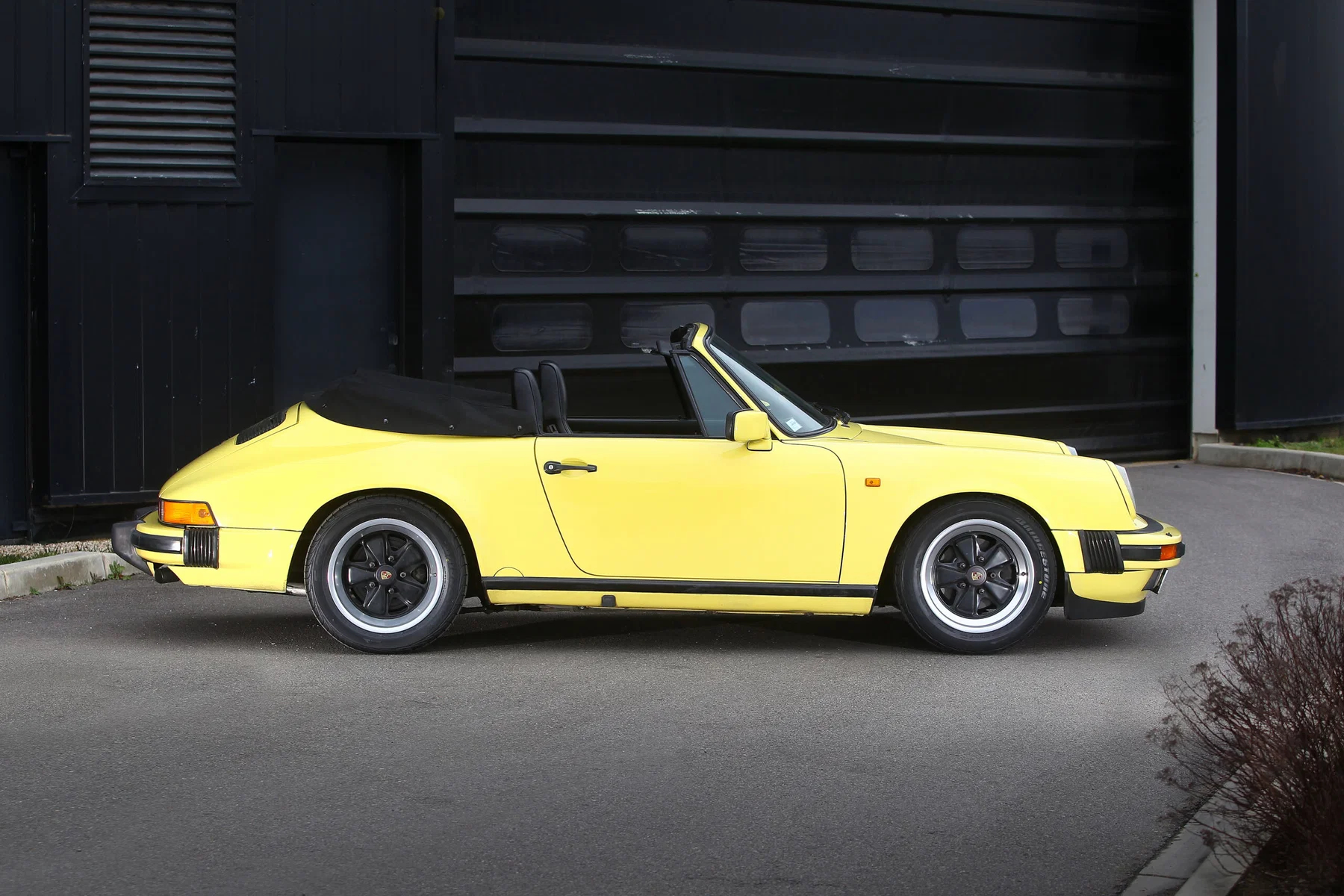 1987 Porsche 911 Carrera 3.2 Cabriolet in Lime Yellow