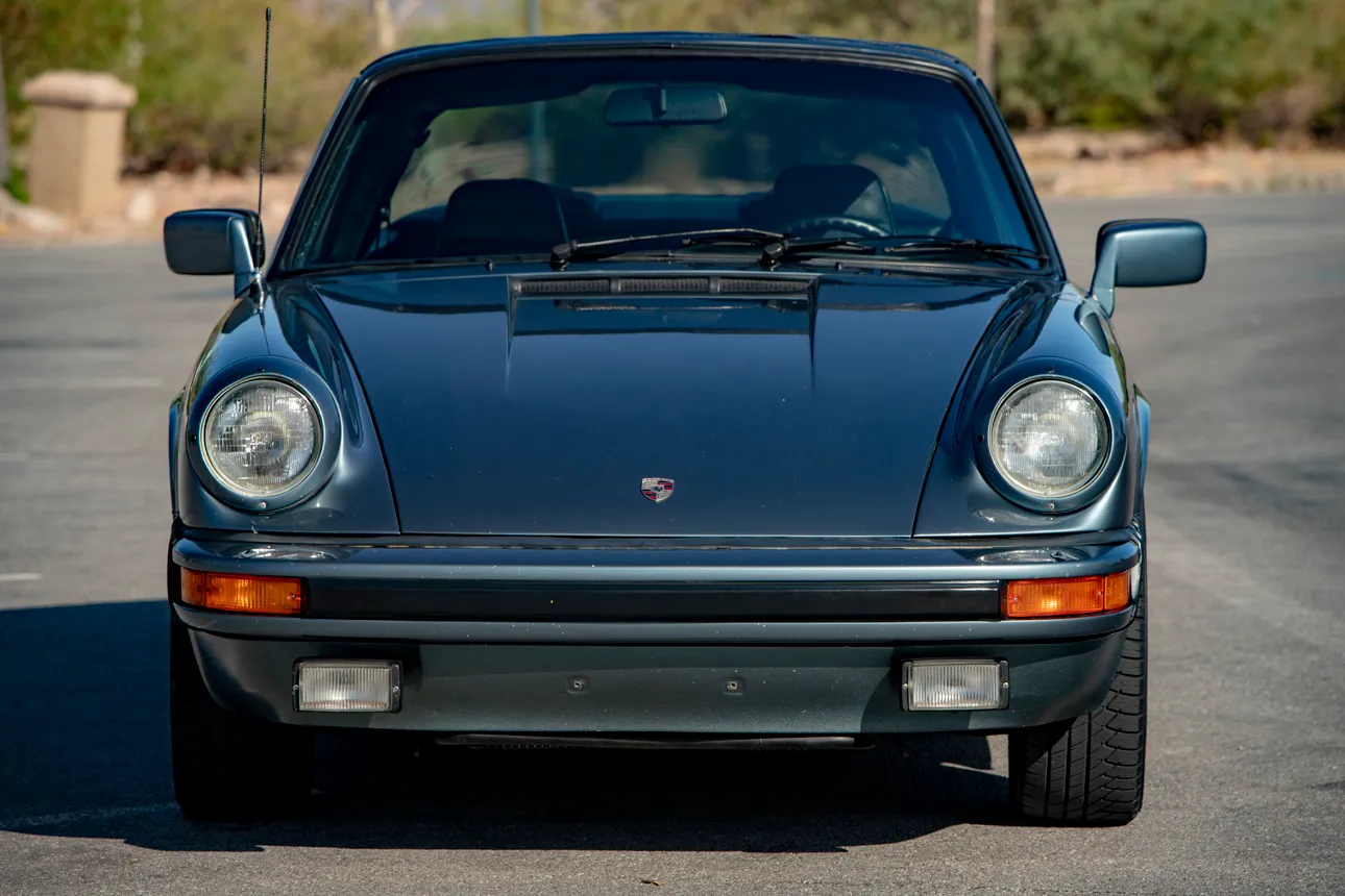 1983 Porsche 911SC Targa in Pacific Blue Metallic