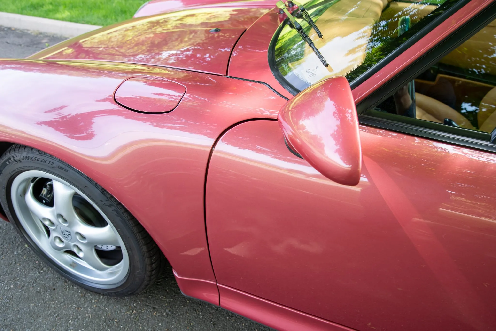 1997 Porsche 911 Carrera S in Raspberry Red Metallic