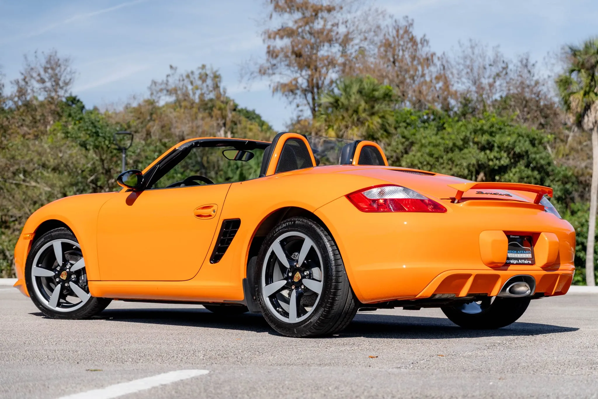 2008 Porsche Boxster Limited Edition in Orange