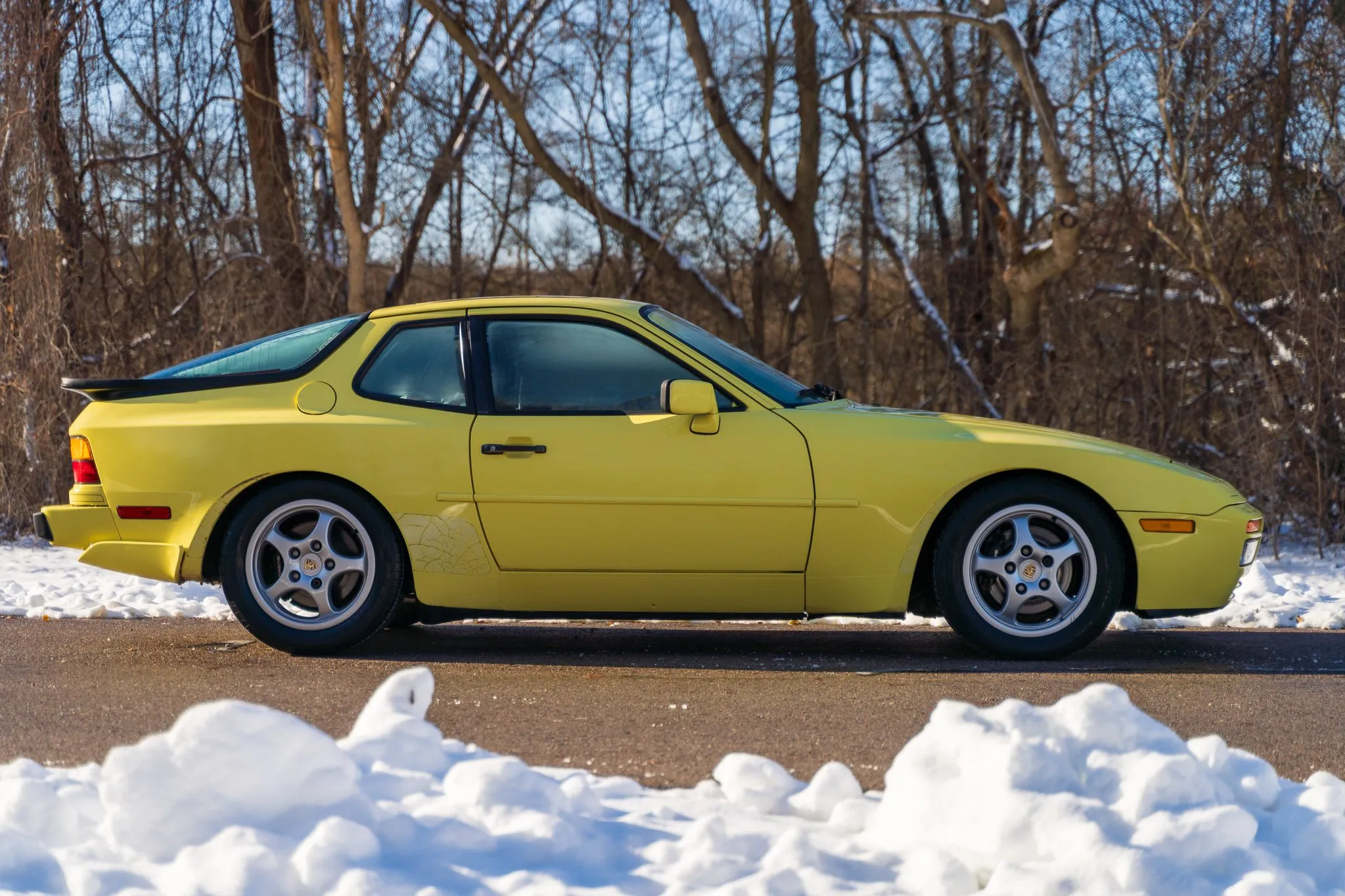 1987 Porsche 944 Turbo in Lemon Yellow