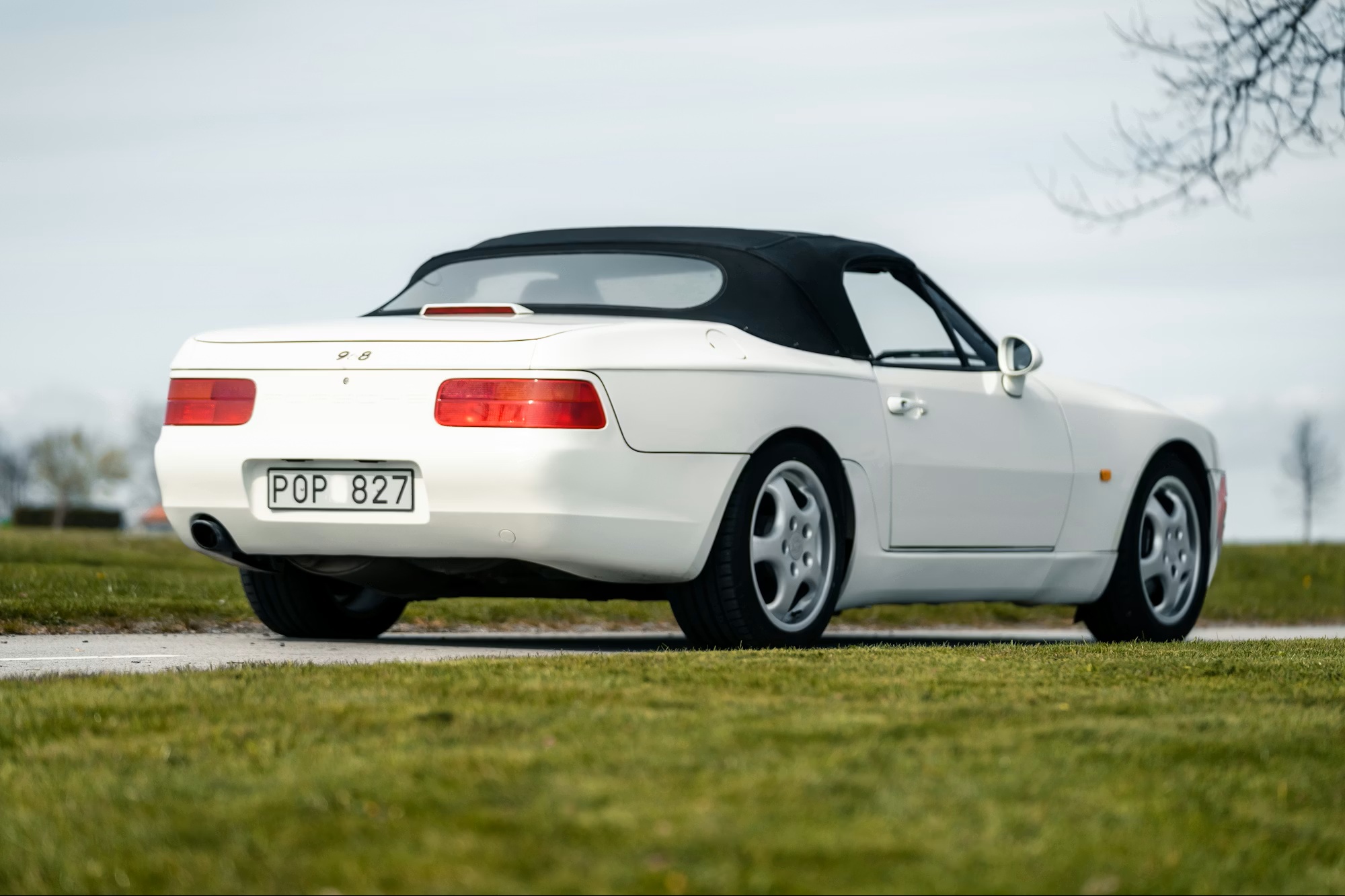 1992 Porsche 968 Cabriolet in White
