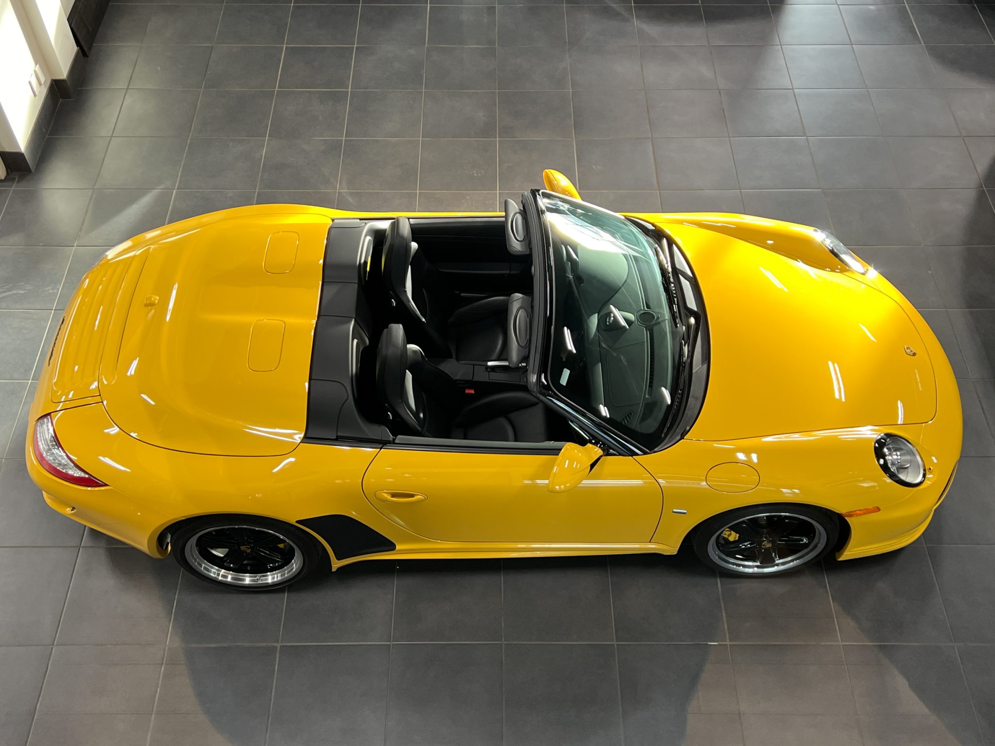 2011 Porsche 911 Speedster In Speed Yellow