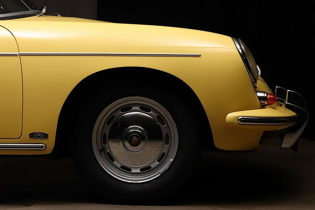 1961 Porsche 356 B 1600 Super Roadster in Condor Yellow