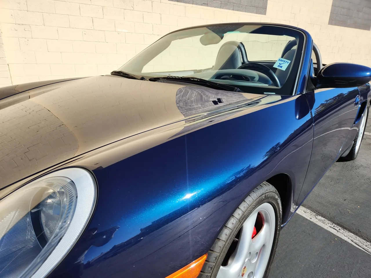 2000 Porsche Boxster S in Ocean Blue Metallic